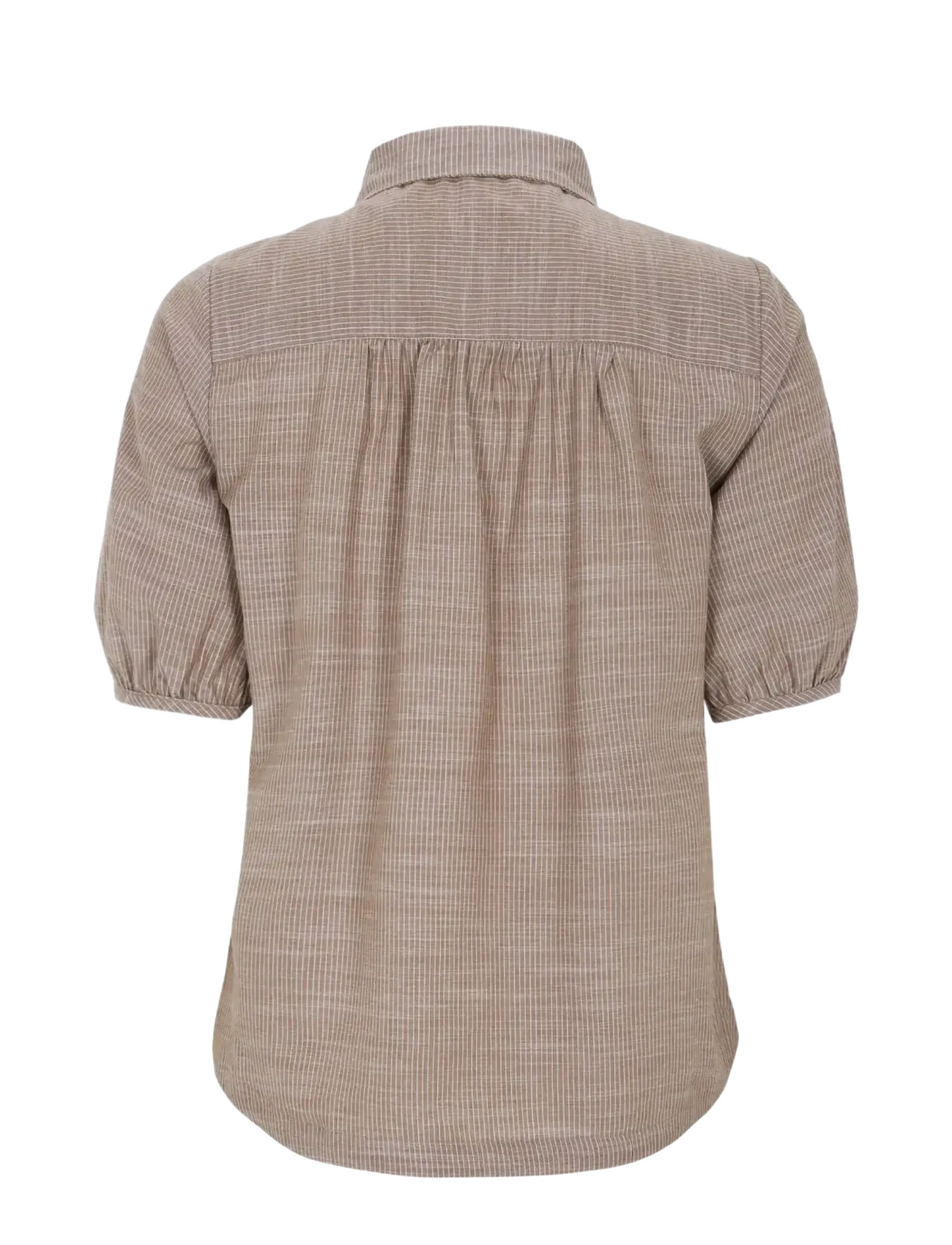 Soft Rebels - SREbbi Blouse - kurzämlige blusen - bison - 2