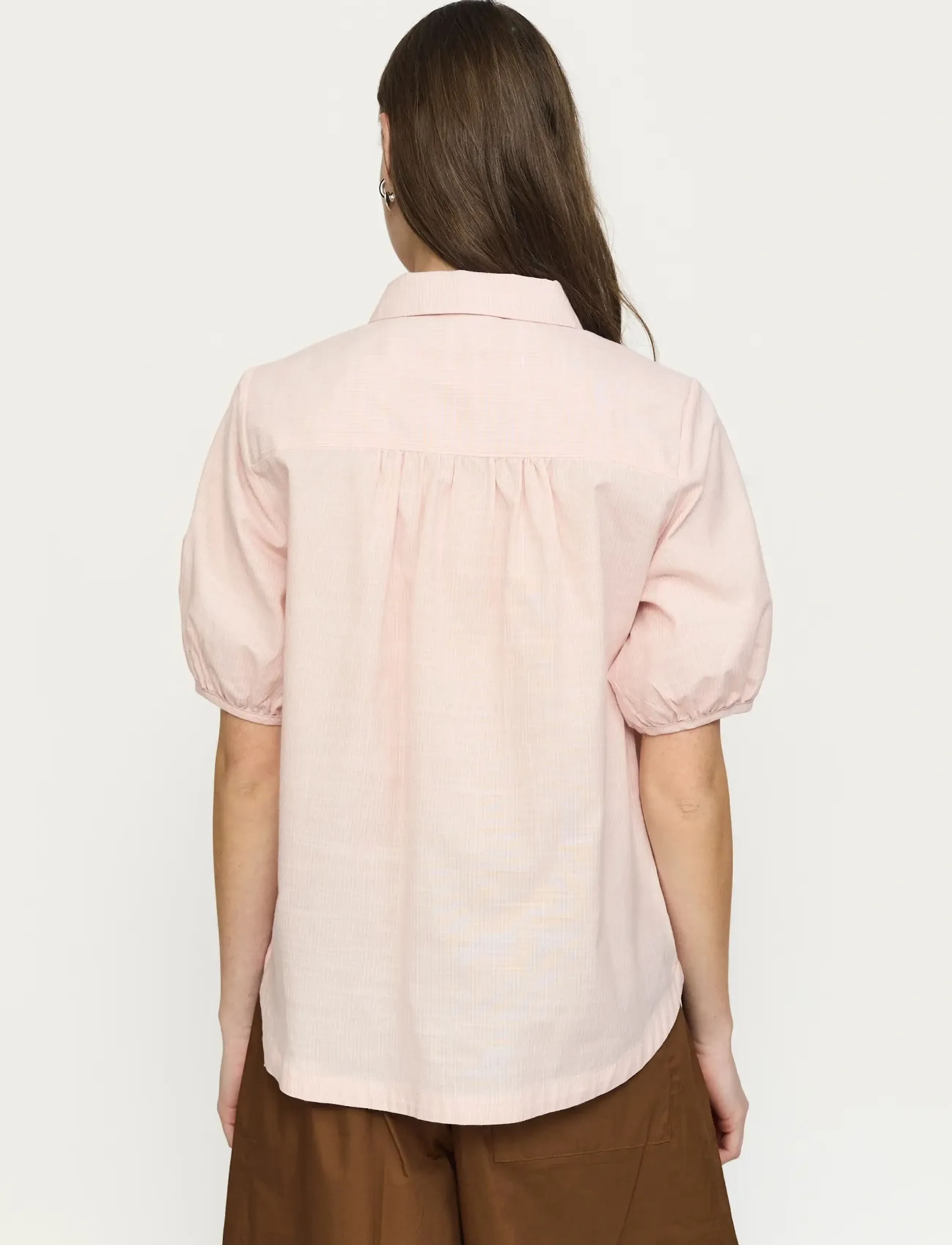 Soft Rebels - SREbbi Blouse - lyhythihaiset puserot - lotus - 3
