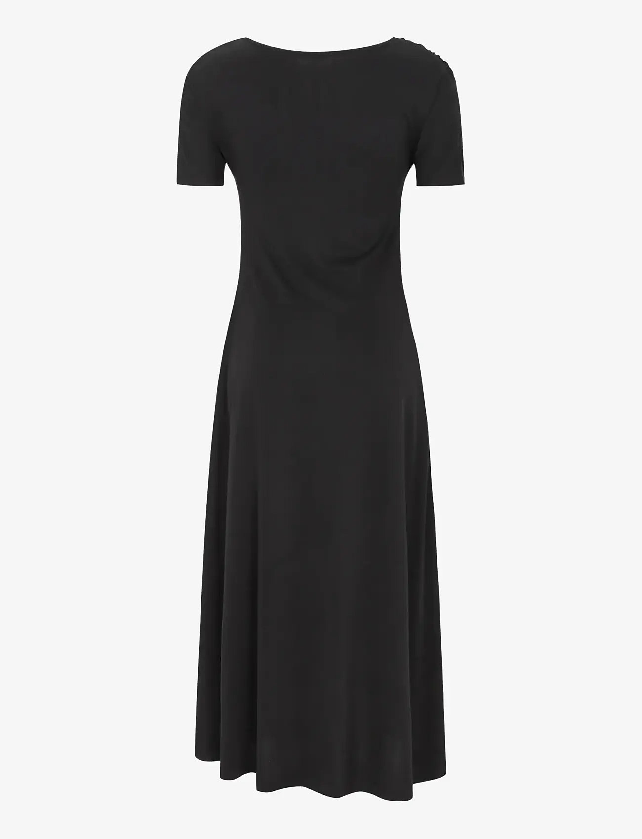 Soft Rebels - SRElla Drape Dress - maxi-jurken - black - 2