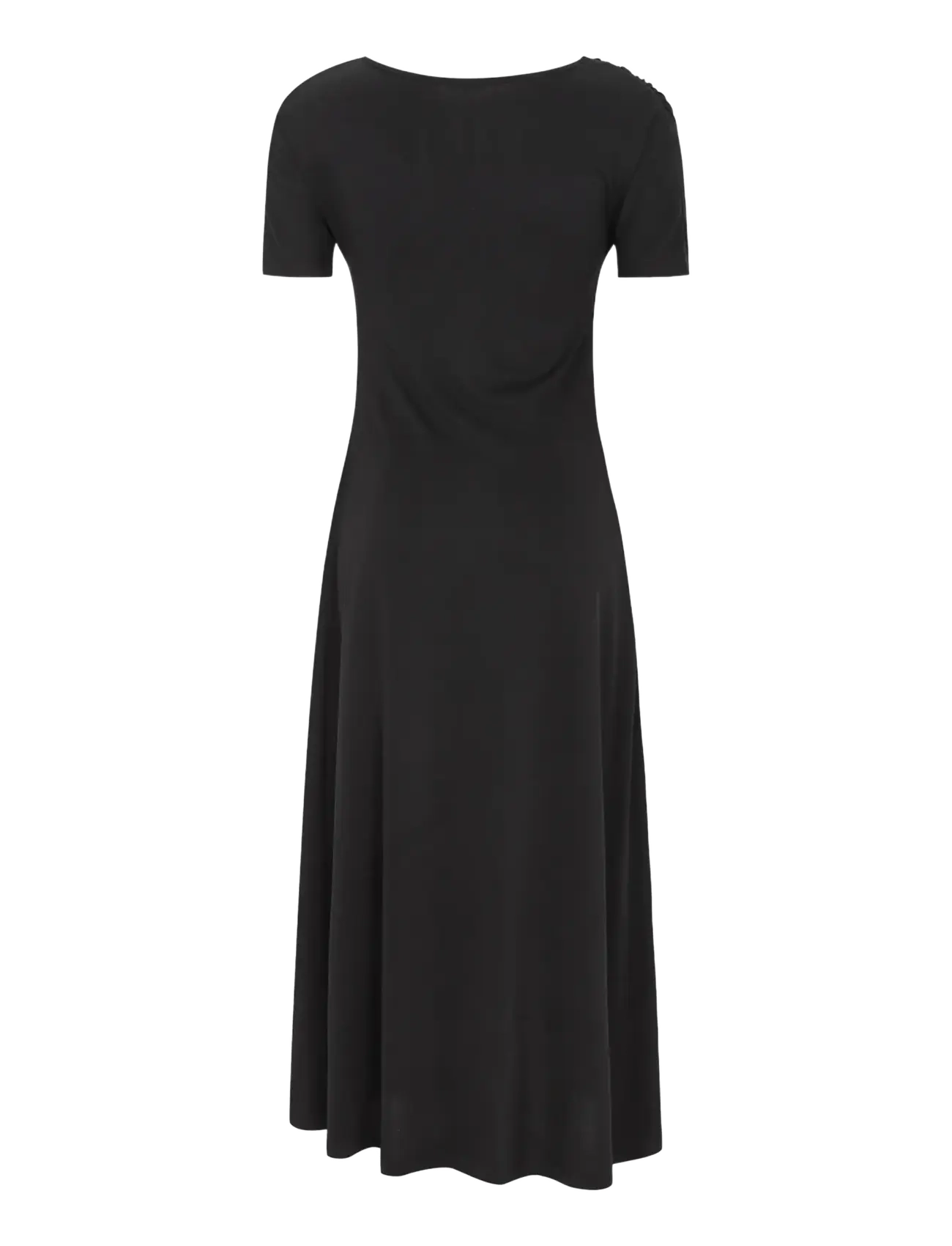 Soft Rebels - SRElla Drape Dress - laveste priser - black - 2