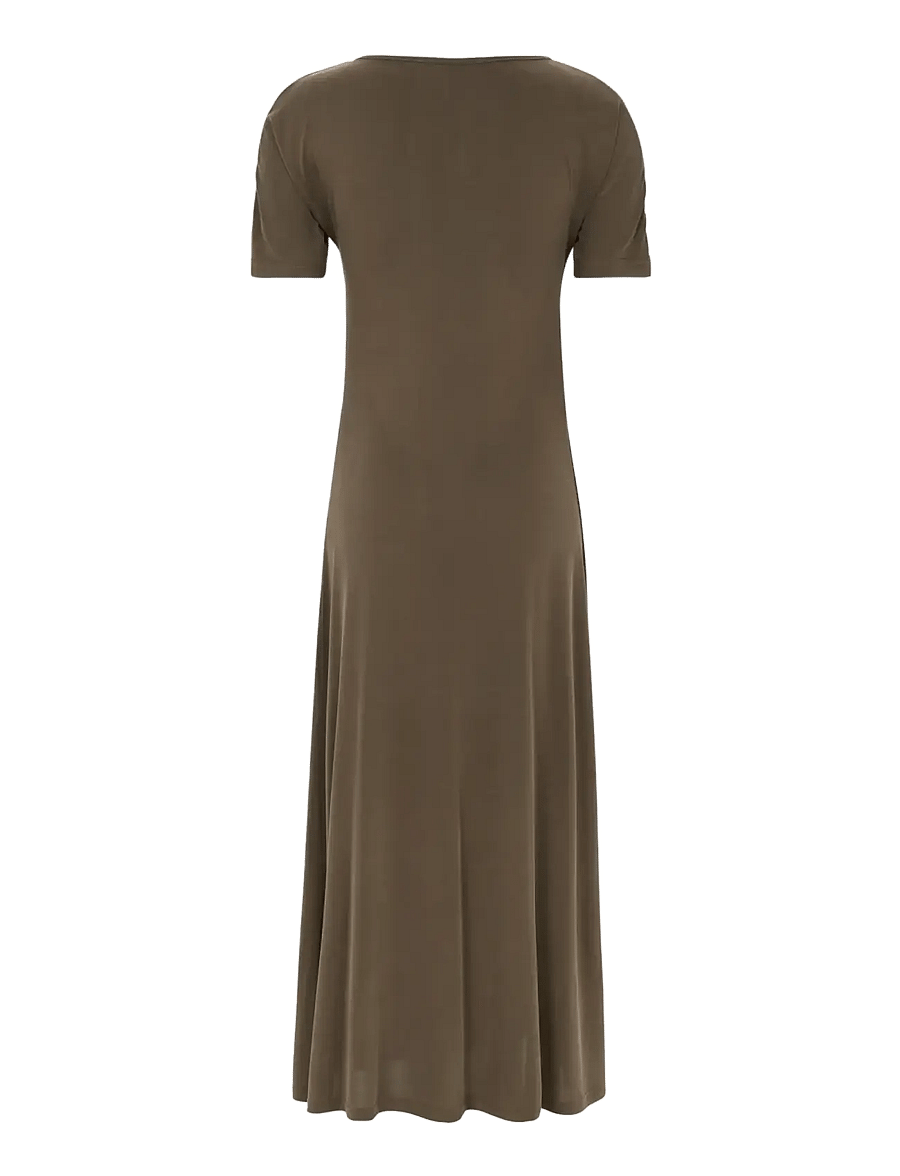 Soft Rebels - SRElla Drape Dress - maxi kjoler - slate - 2