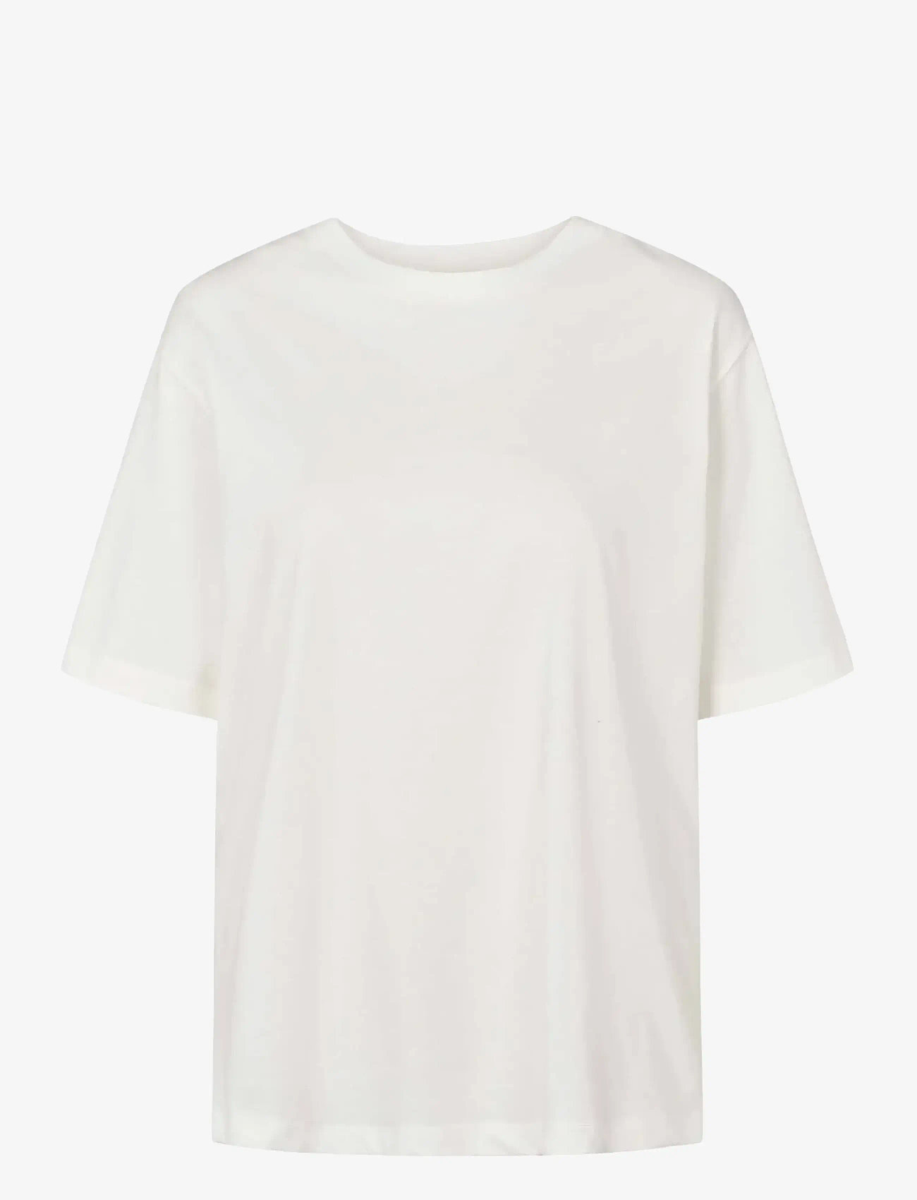 Soft Rebels - SREdana Print T-shirt - t-shirts - snow white - 1