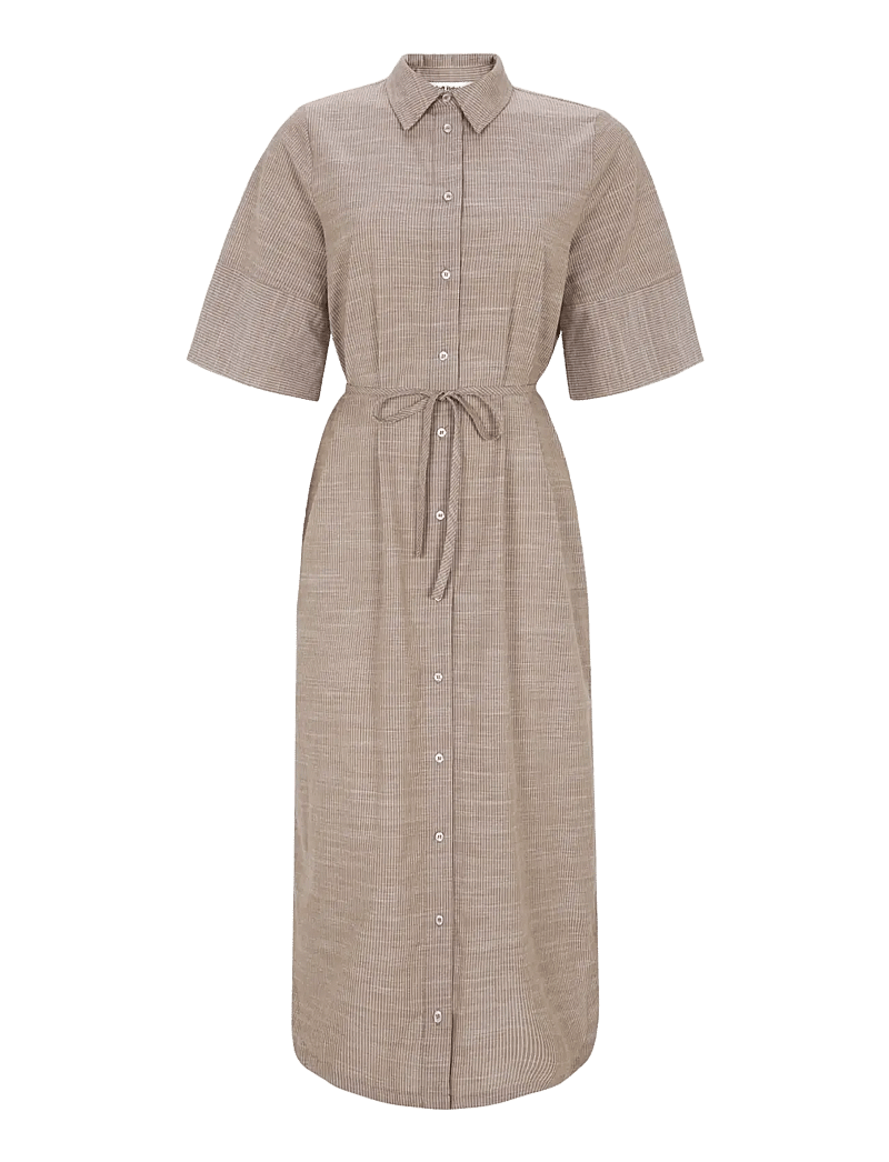 Soft Rebels - SREbbi Shirt Dress - hemdkleider - bison - 1
