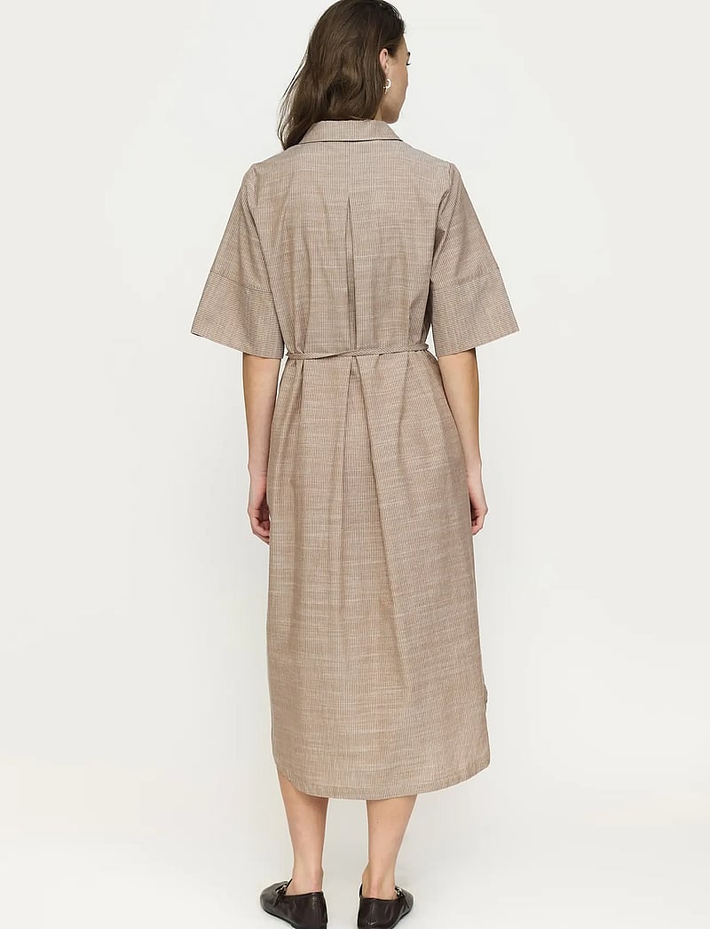 Soft Rebels - SREbbi Shirt Dress - hemdkleider - bison - 3