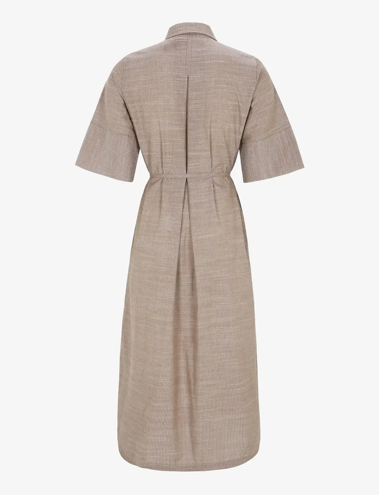 Soft Rebels - SREbbi Shirt Dress - särkkleidid - bison - 2