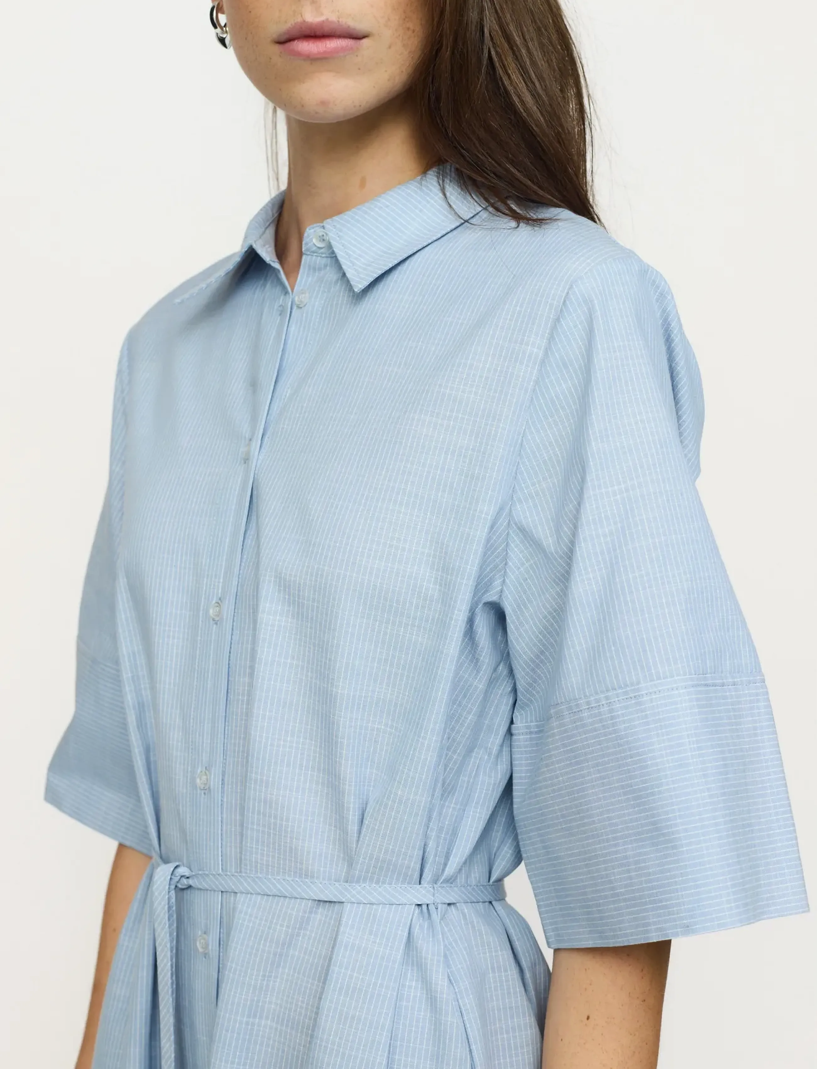 Soft Rebels - SREbbi Shirt Dress - hemdkleider - forever blue - 4
