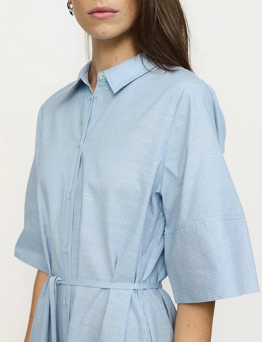 Soft Rebels - SREbbi Shirt Dress - hemdkleider - forever blue - 4