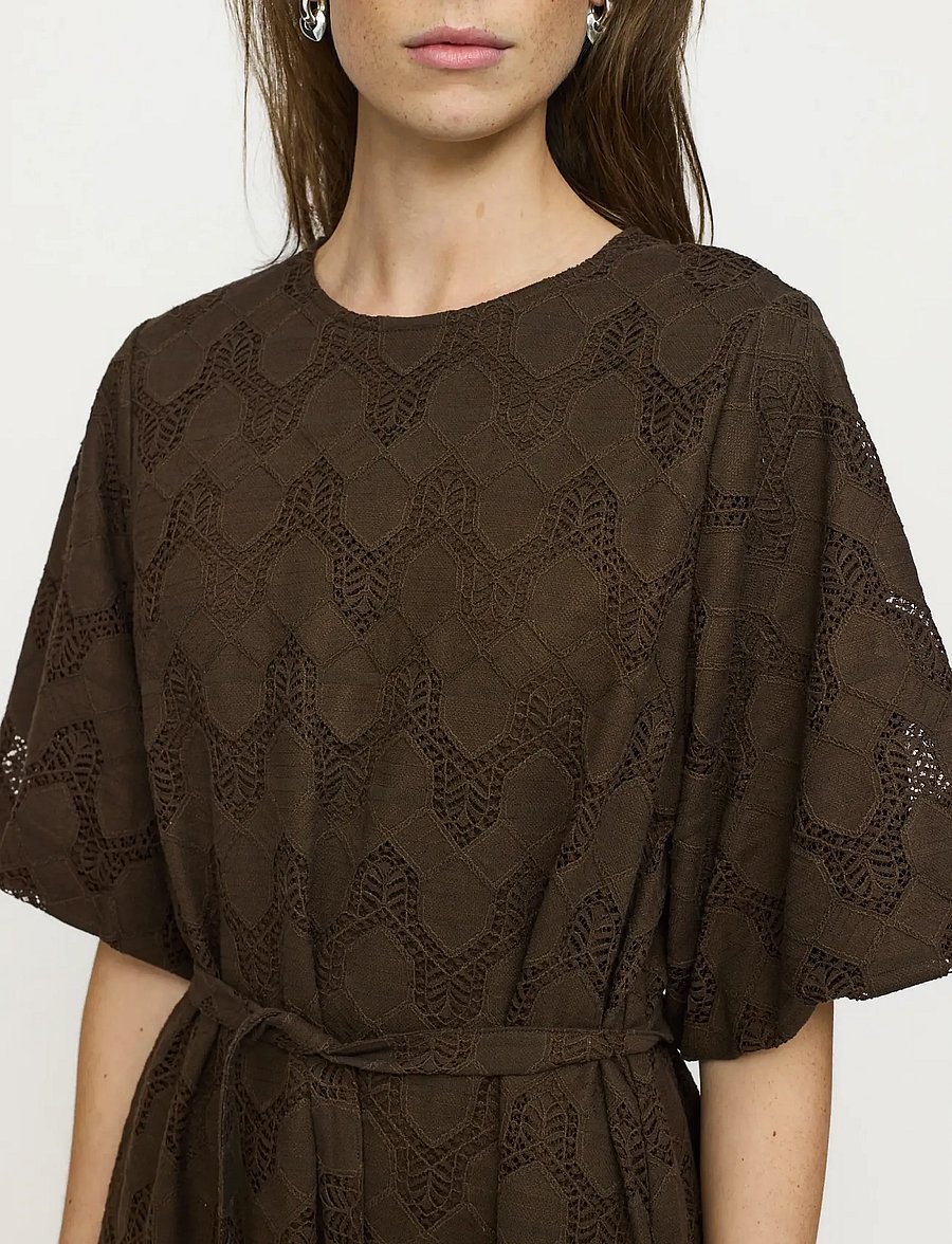 Soft Rebels - SRAdalia Dress - kurze kleider - slate - 4