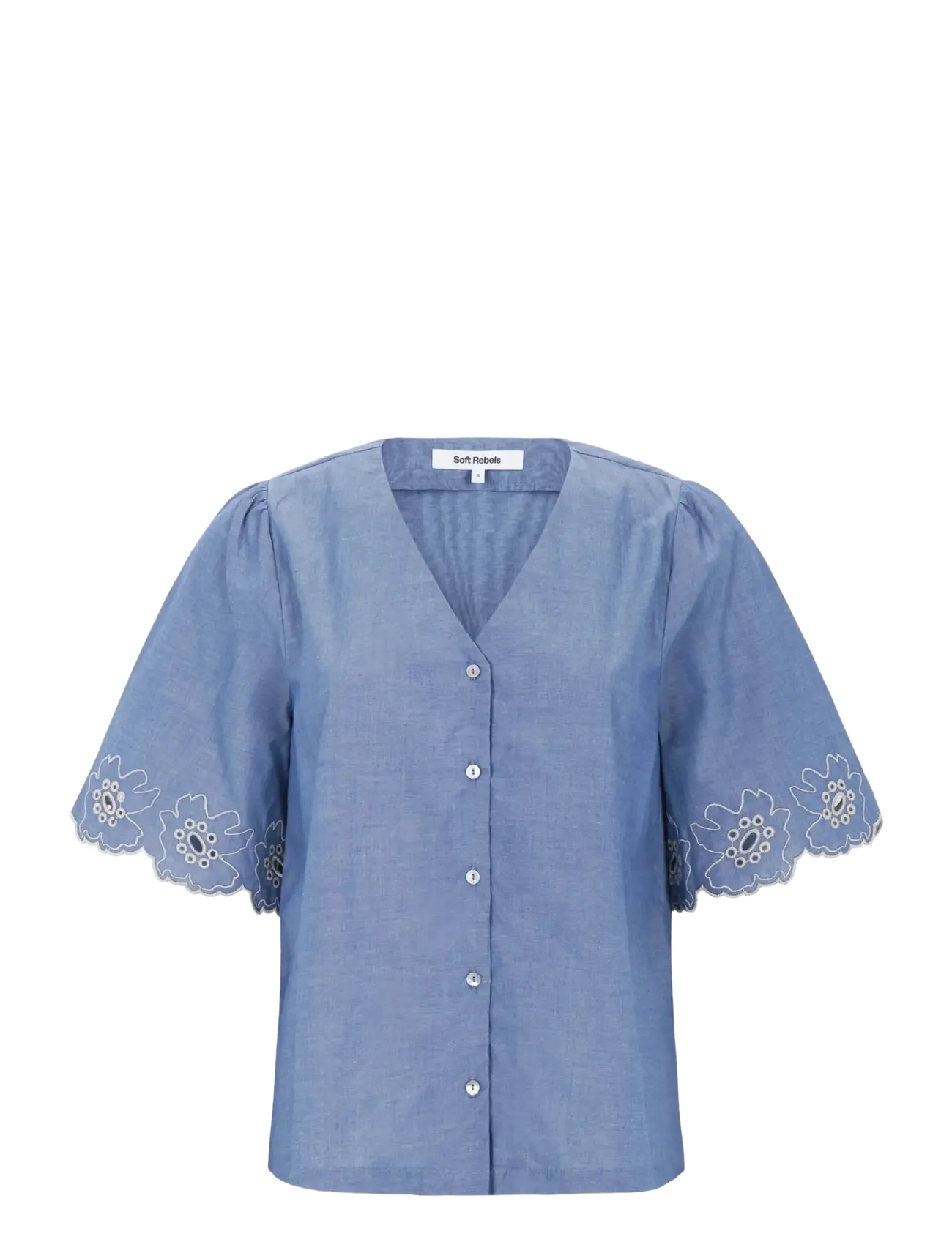 SOFT REBELS Srgada Shirt Blau - XS - Damen