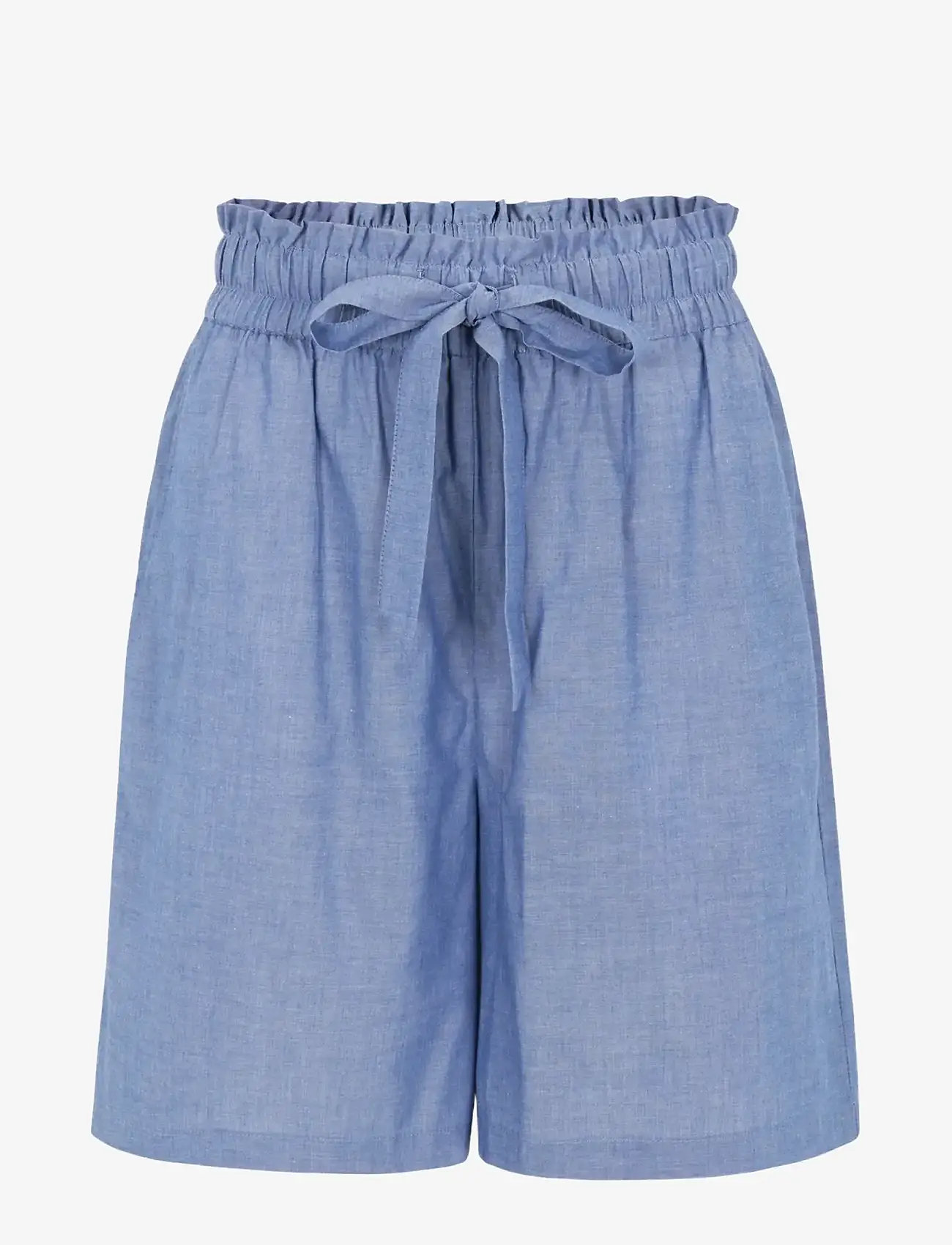 Soft Rebels - SRGada Shorts - paper bag shorts - indigo blue - 1