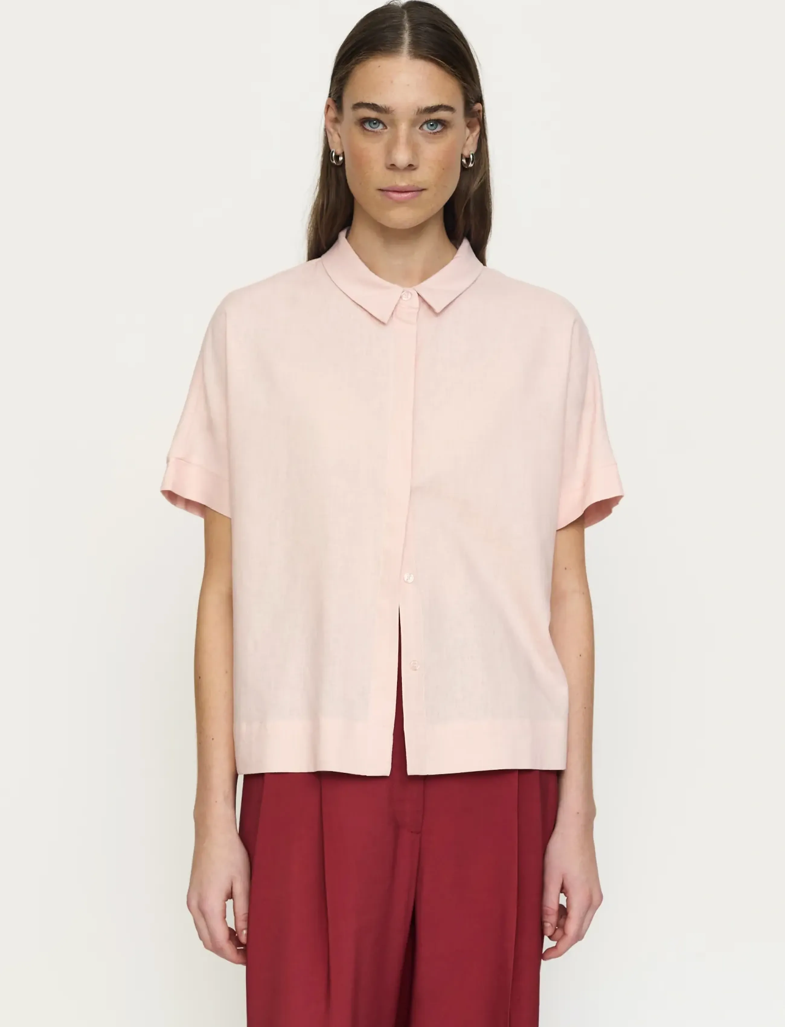Soft Rebels SRYindi Freedom SS Shirt - Soft Rebels - LOTUS / pink/rose