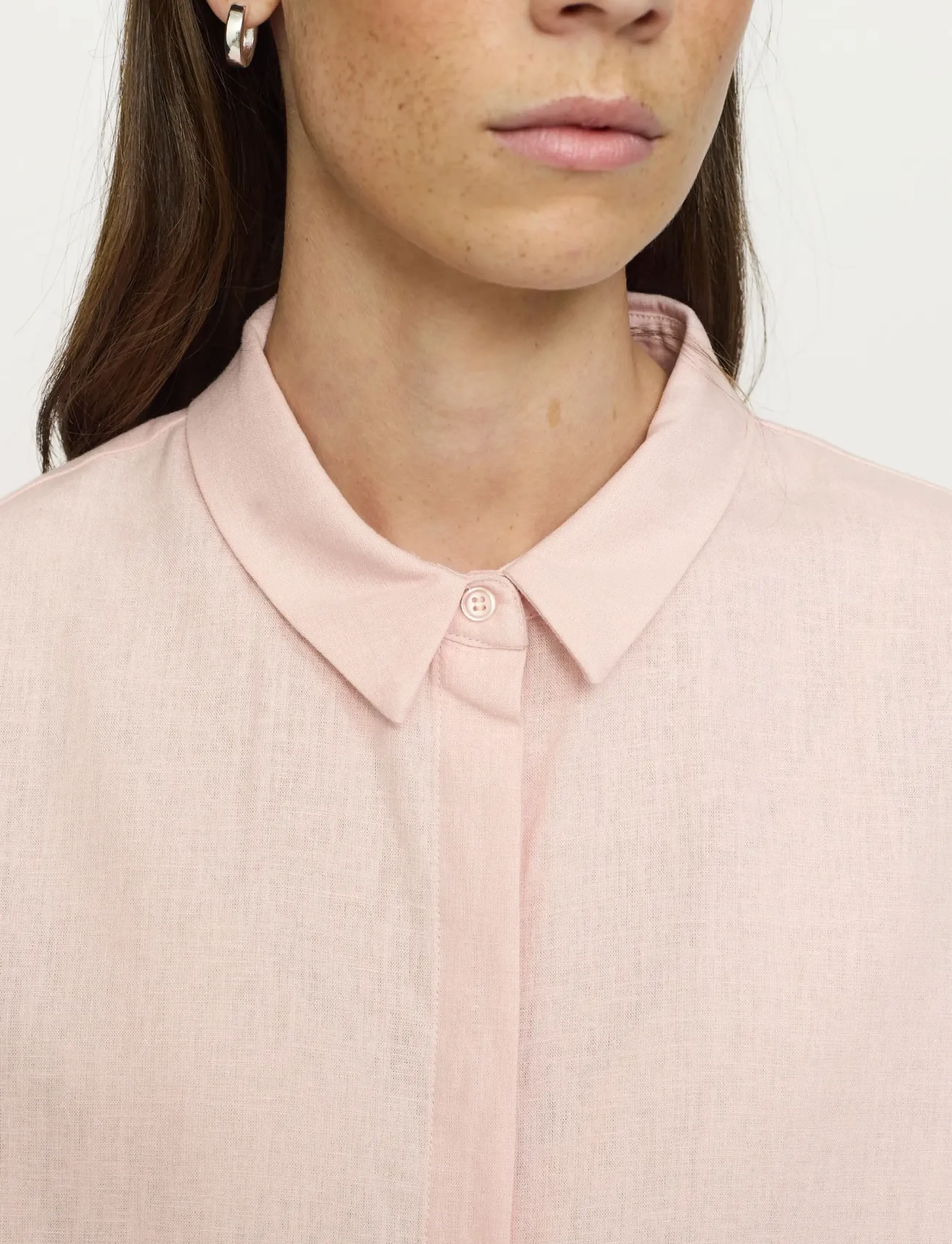 Soft Rebels - SRYindi Freedom SS Shirt - kurzärmlige hemden - lotus - 4