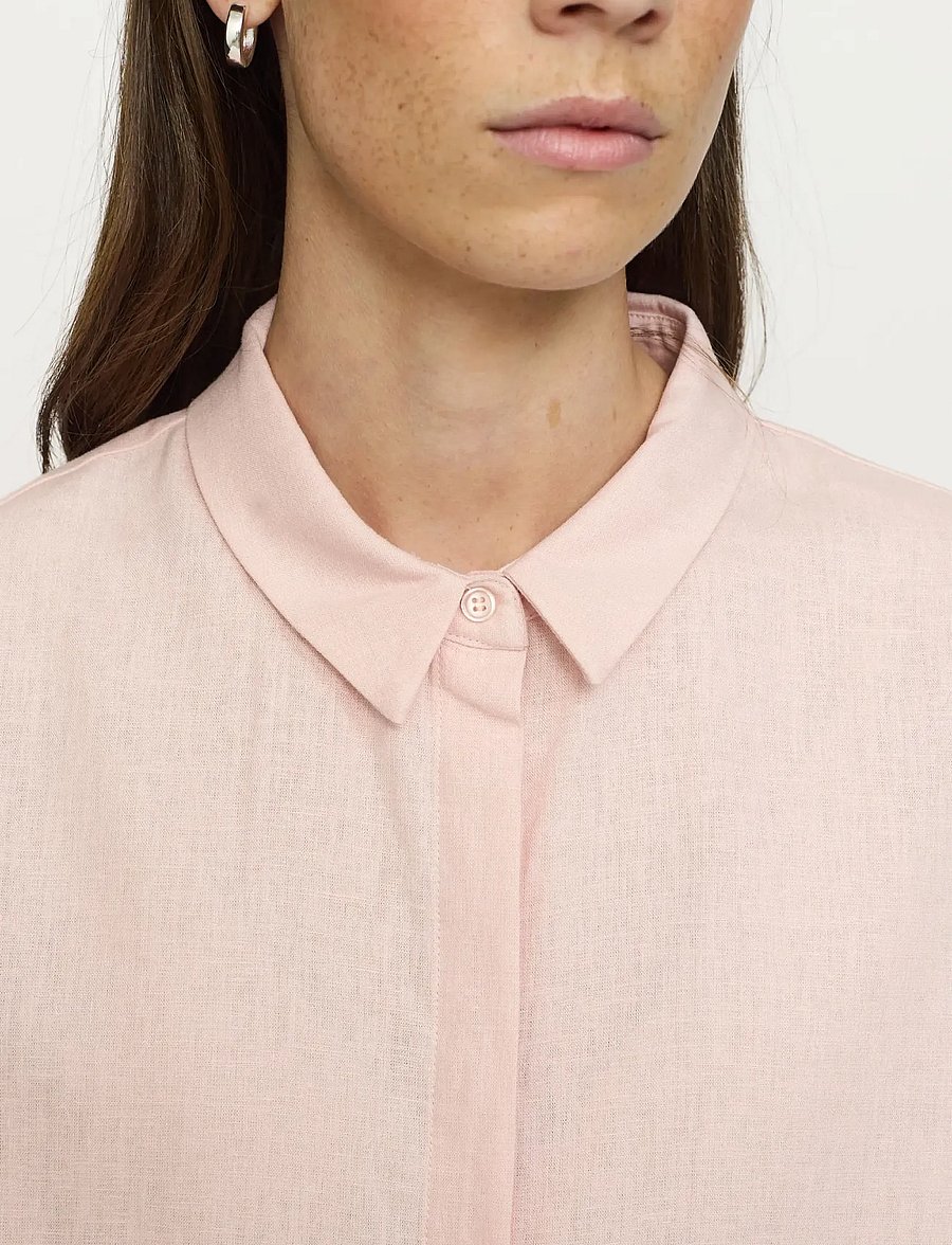 Soft Rebels - SRYindi Freedom SS Shirt - kurzärmlige hemden - lotus - 4