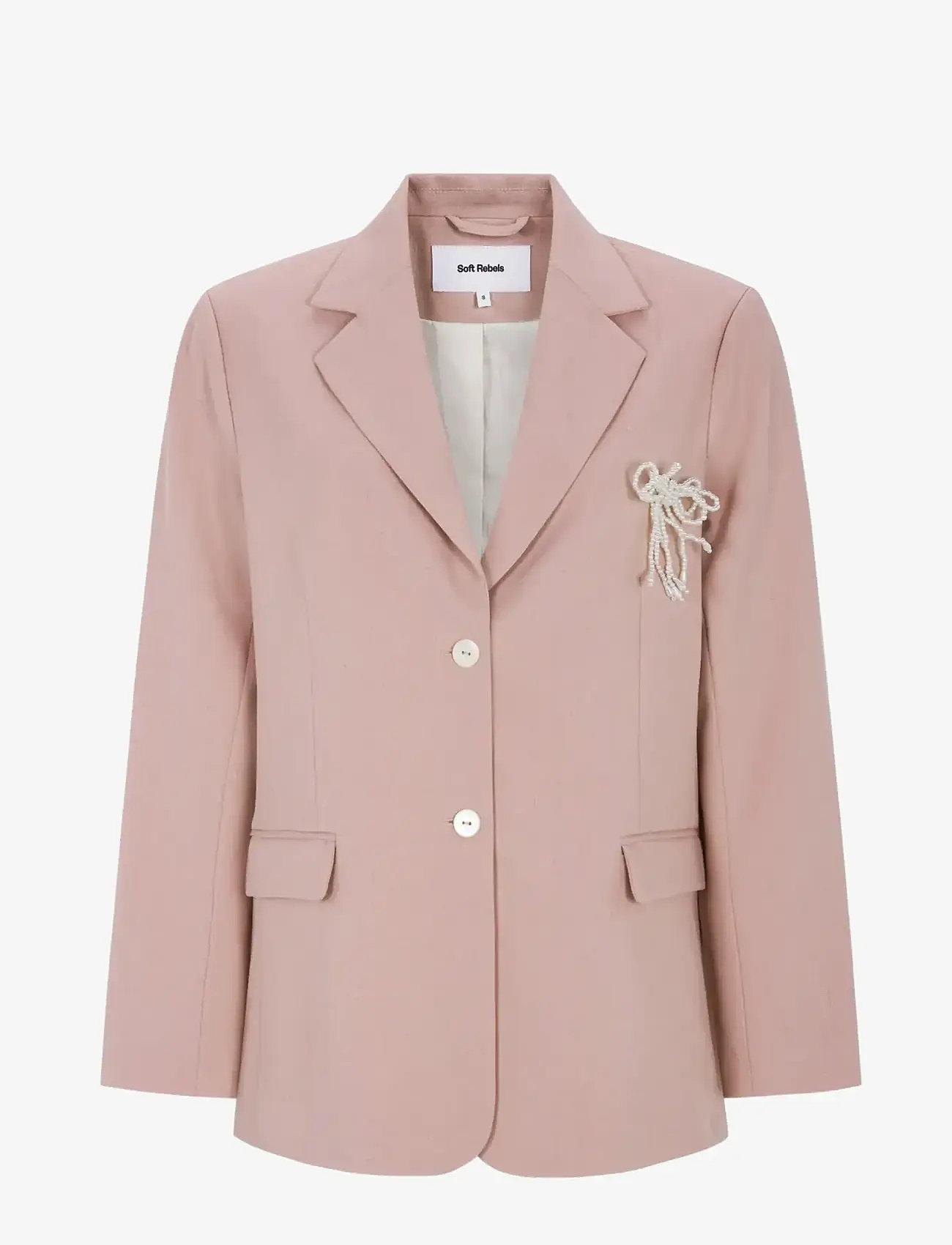 Soft Rebels - SRBelinda Blazer - enkeltradede blazere - lotus - 1