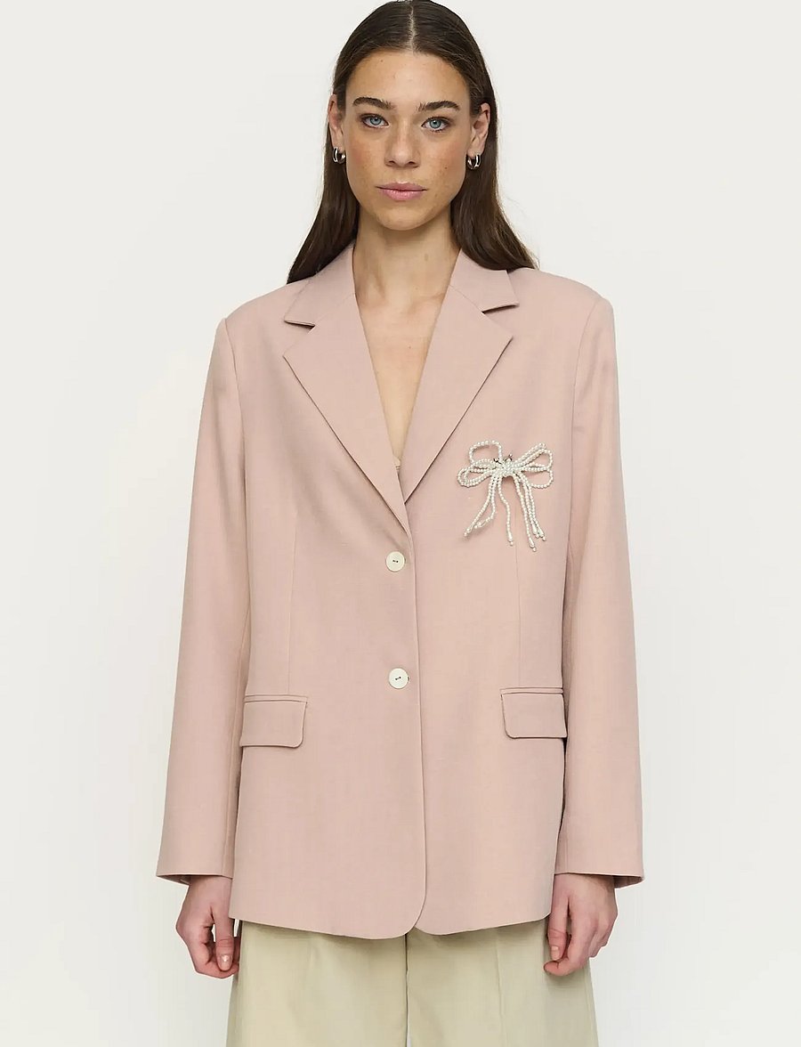 Soft Rebels - SRBelinda Blazer - einhnepptir jakkar - lotus - 3