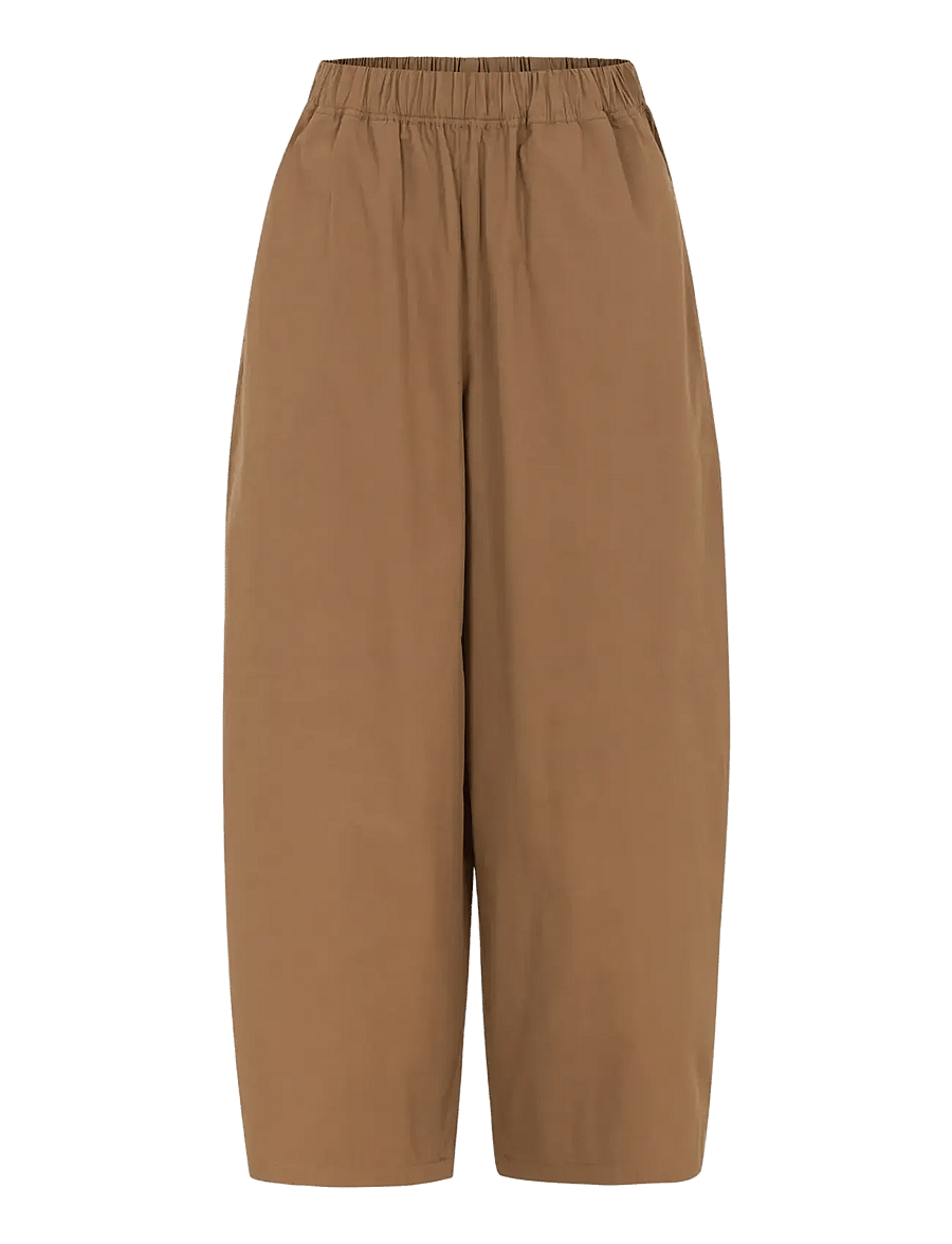 Soft Rebels - SRHalen Pant - barrelbyxor - bison - 1