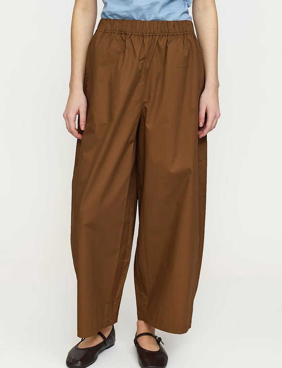 Soft Rebels - SRHalen Pant - barrelbyxor - bison - 0