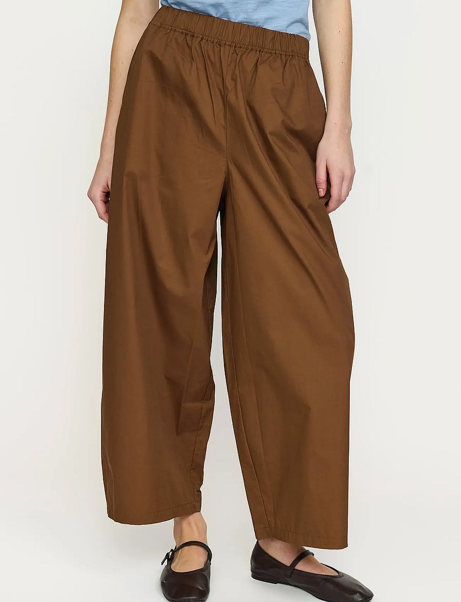 Soft Rebels - SRHalen Pant - barrelbyxor - bison - 3