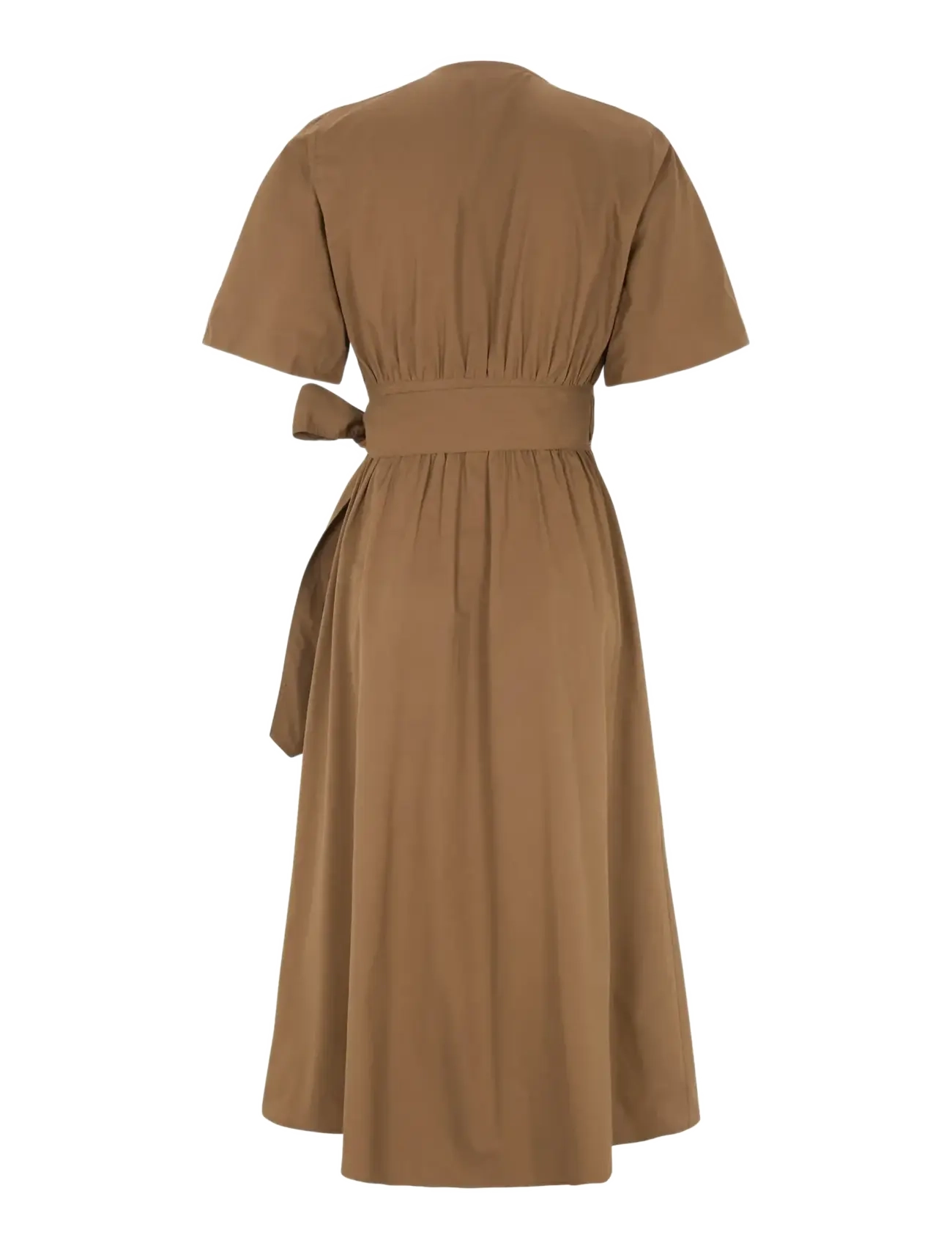 Soft Rebels - SRHalen Midi Dress - wrap dresses - bison - 2