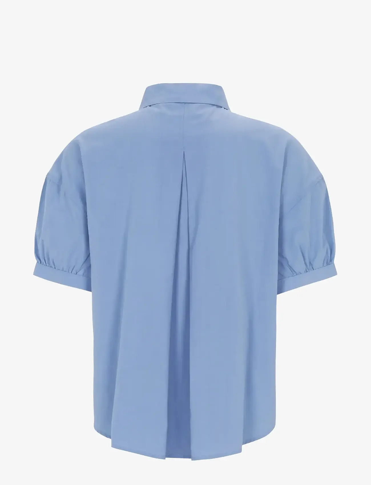 Soft Rebels - SRVeronica SS Shirt - kortærmede skjorter - forever blue - 2