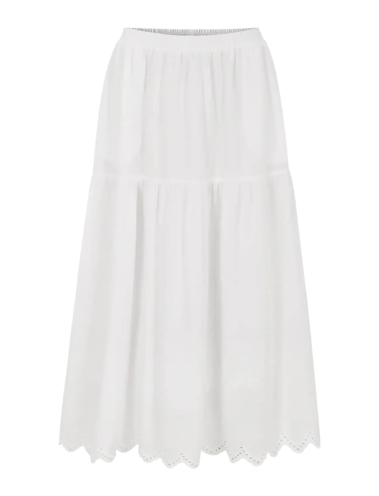 Soft Rebels SRAvelina Skirt - Midihameet - SNOW WHITE / white