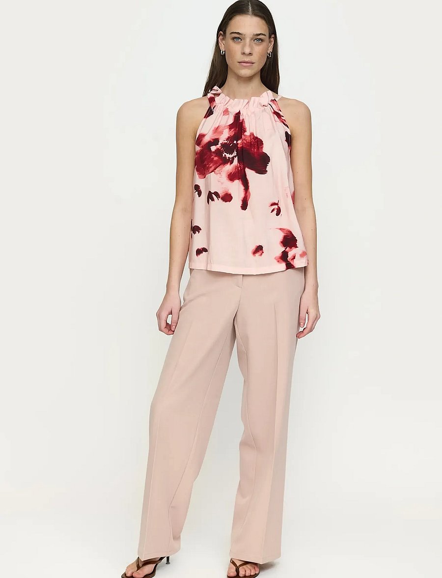 Soft Rebels - SRHaina Print Top - Ärmellose blusen - blurred flower lotus - 3