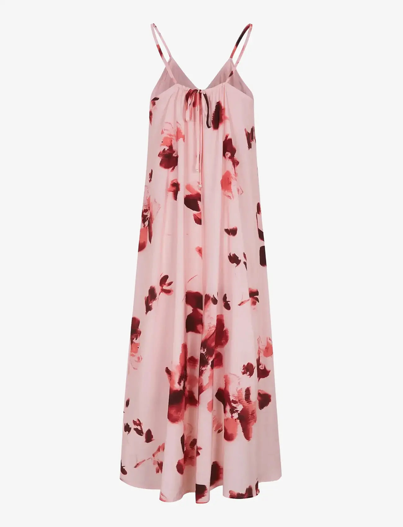 Soft Rebels - SRHaina Print Midi Dress - suvekleidid - blurred flower lotus - 2