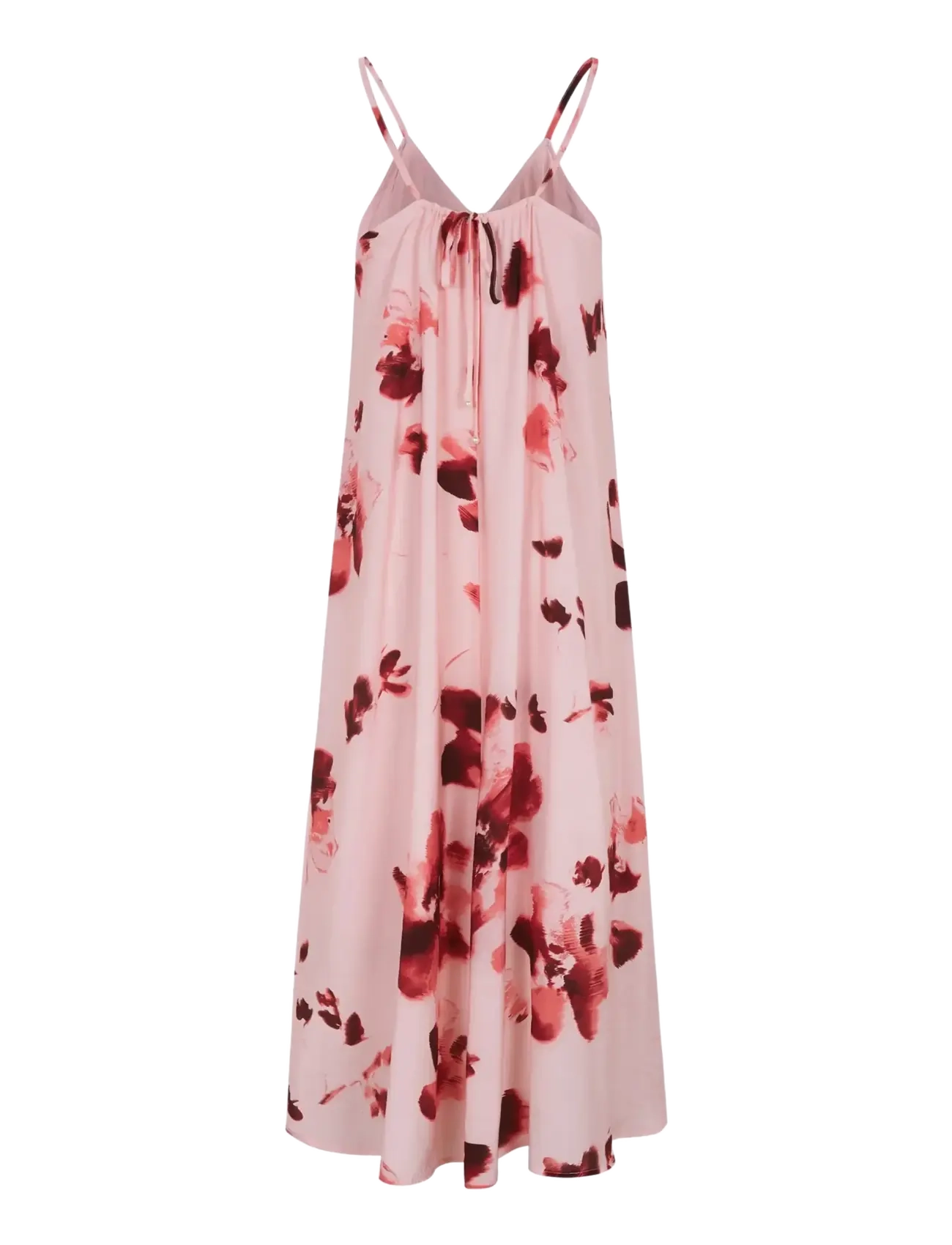 Soft Rebels - SRHaina Print Midi Dress - sommarklänningar - blurred flower lotus - 2