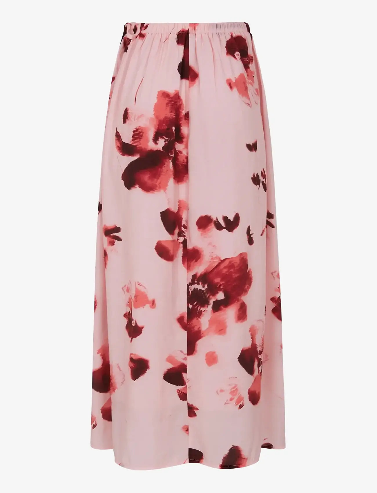 Soft Rebels - SRHaina Print Skirt - maxi nederdele - blurred flower lotus - 2