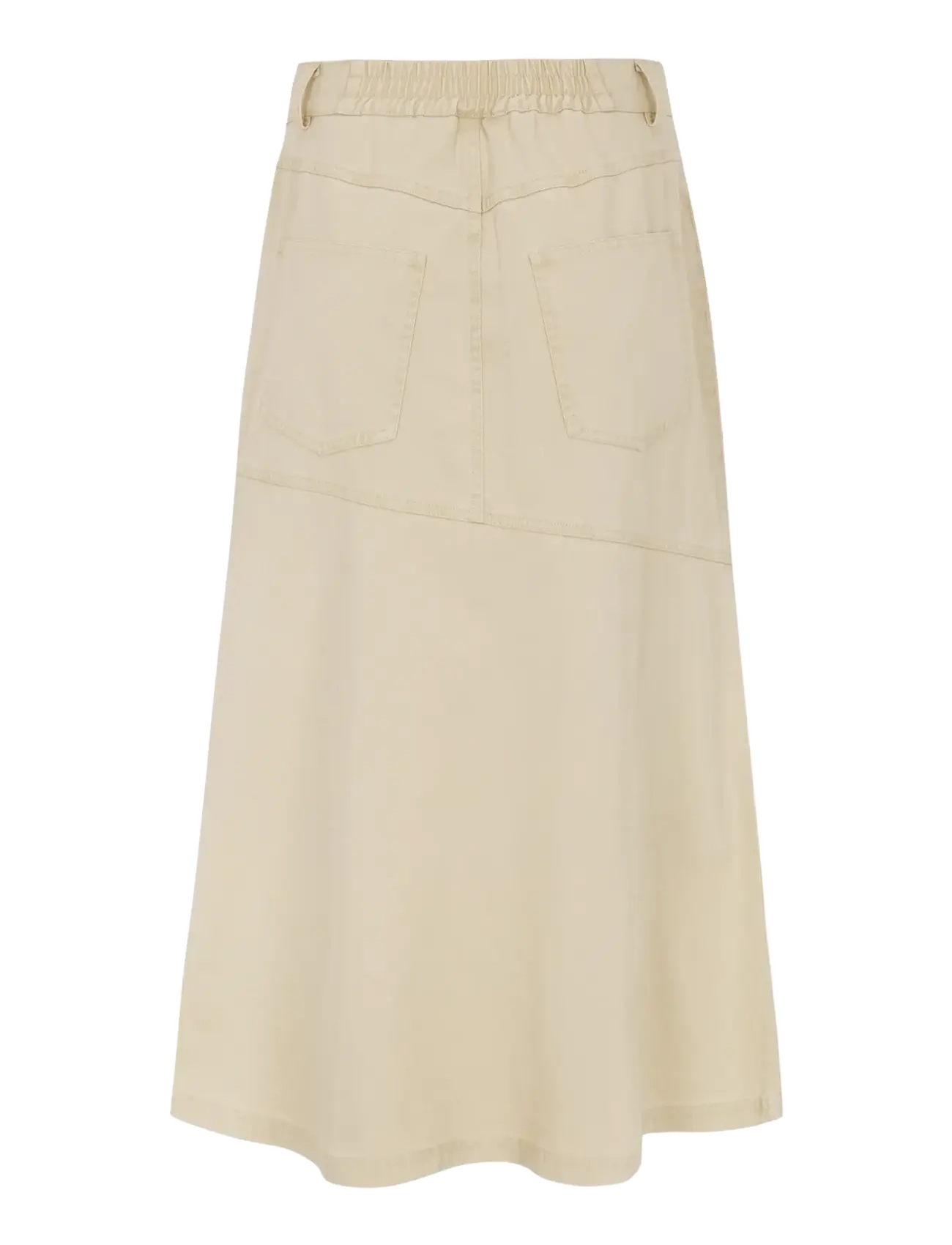 Soft Rebels - SRAnselma Skirt - midi svārki - fog - 2