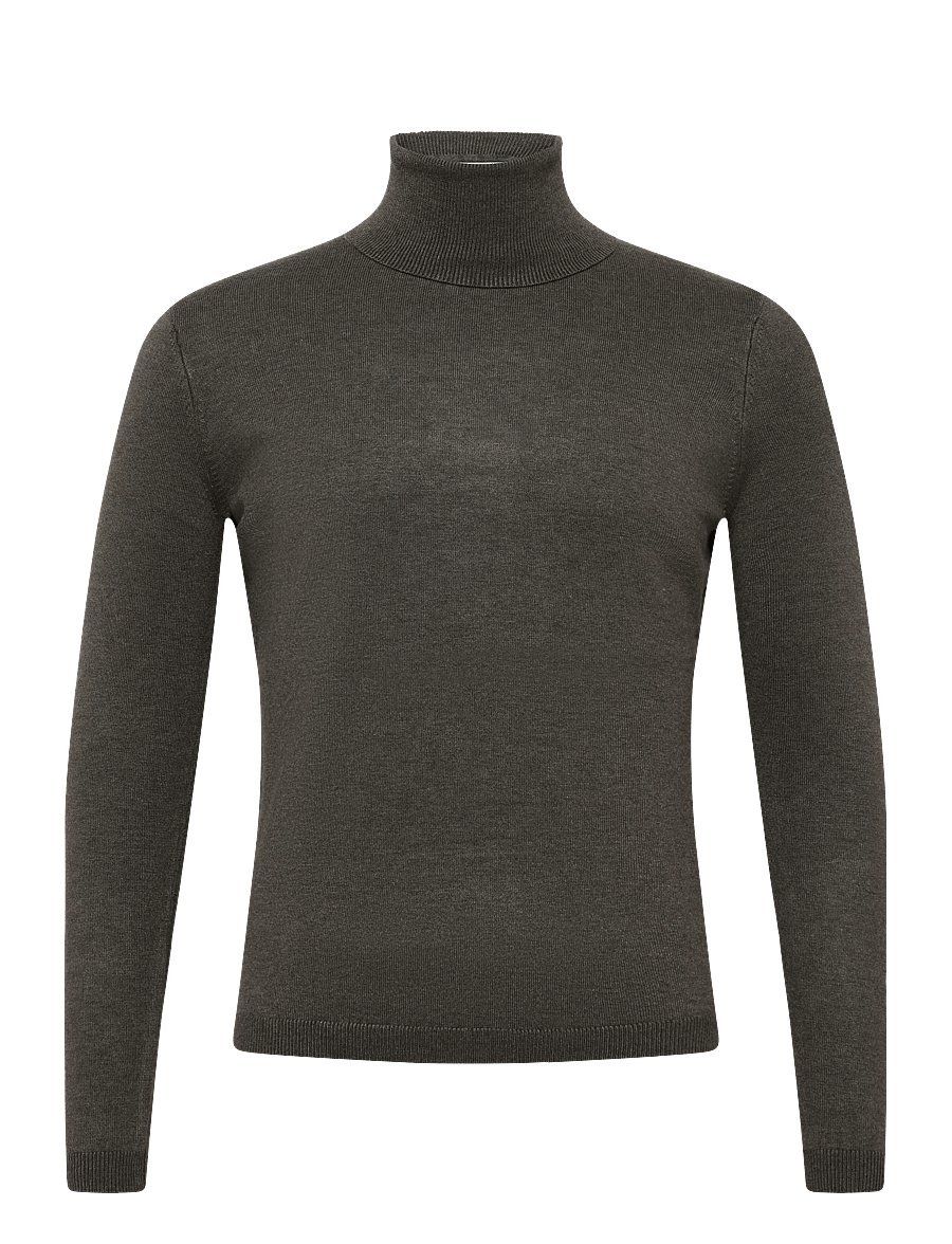 Soft Rebels - SRMarla Rollneck - rullekraver - 368 canteen melange - 1