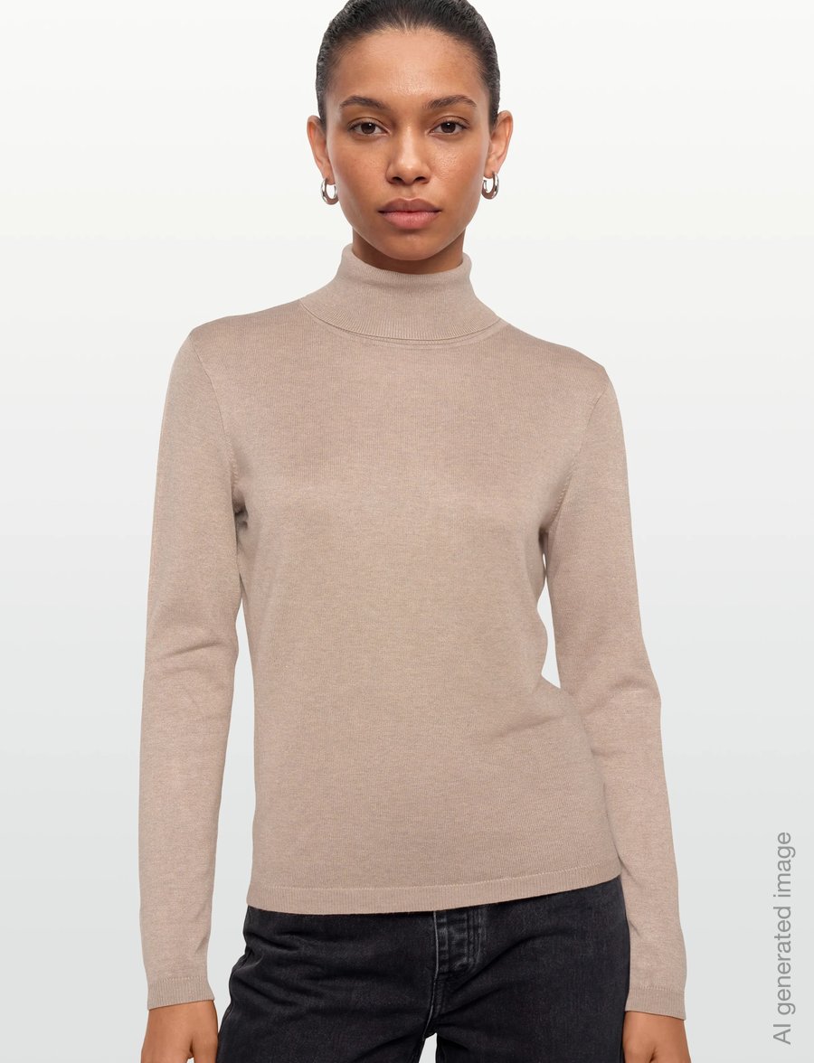 Soft Rebels - SRMarla Rollneck Knit - rollkragenpullover - nomad melange - 3