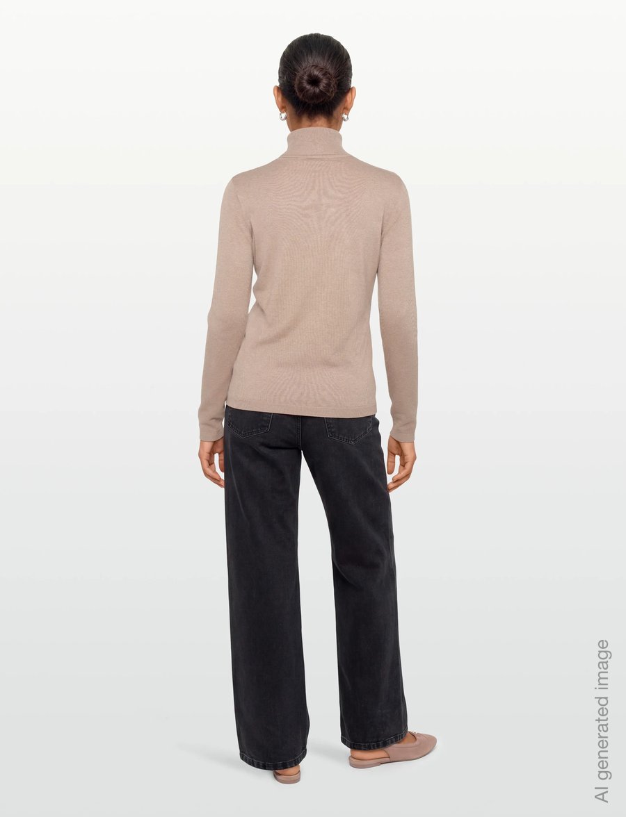 Soft Rebels - SRMarla Rollneck Knit - rollkragenpullover - nomad melange - 4