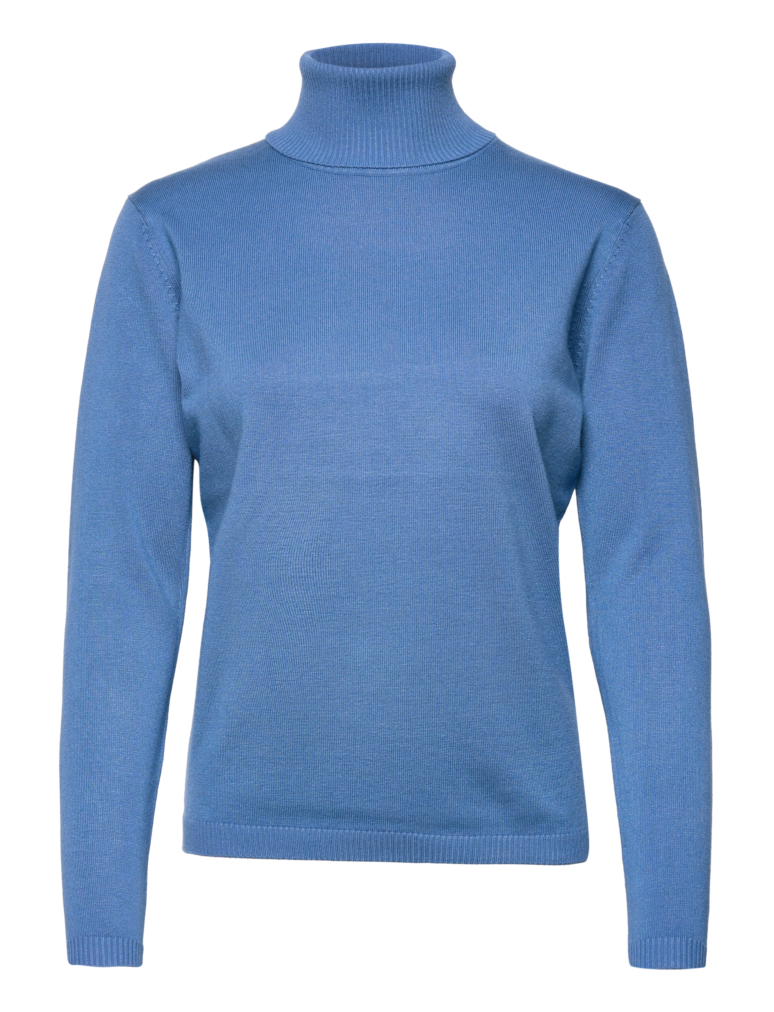 Soft Rebels - SRMarla Rollneck Knit - efterårstøj - palace blue - 0