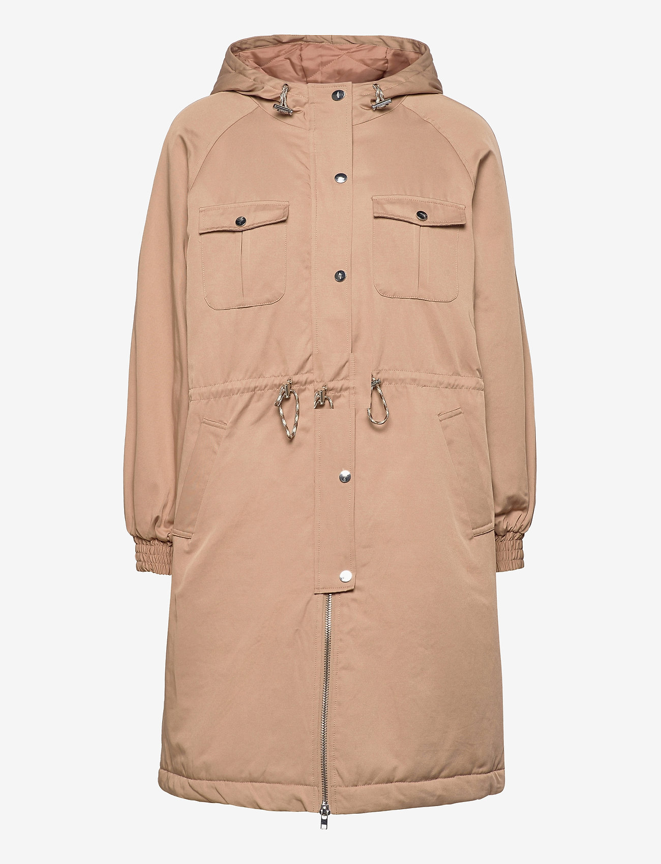 Soft Rebels - SRSay Parka Coat - iced coffee - 1