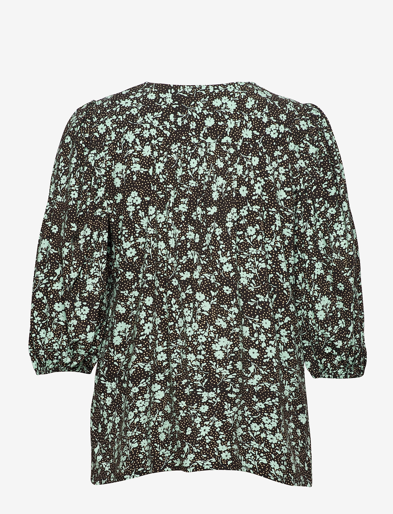 Soft Rebels - Nina 3/4 Top - nina print ocean wave - 1