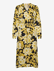 Soft Rebels - Rosanna Midi Dress Printed - slå-om-kjoler - rosanna print pattern - 0