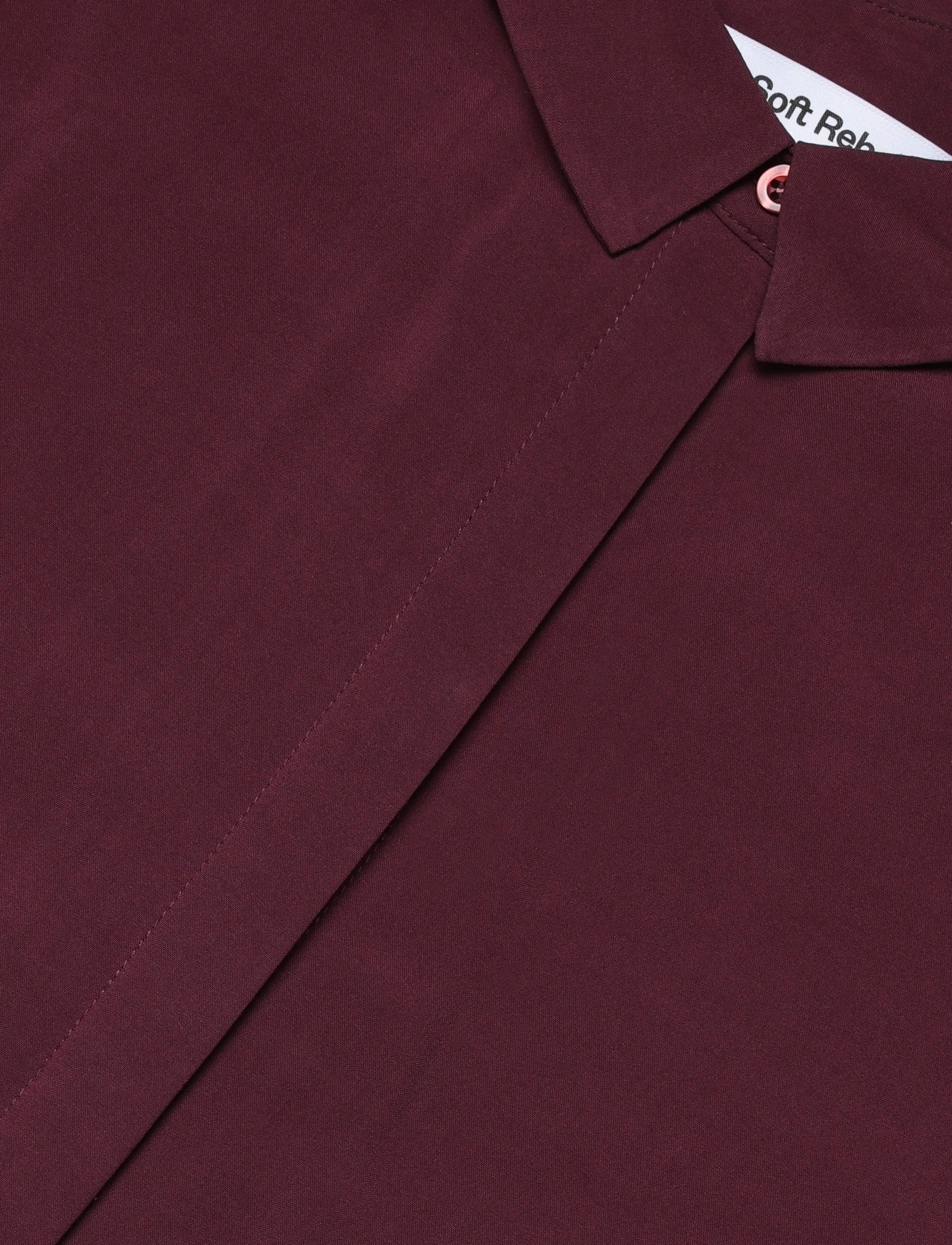 Soft Rebels - SRFreedom LS Shirt - pikkade varrukatega särgid - 365 vinyard wine - 5