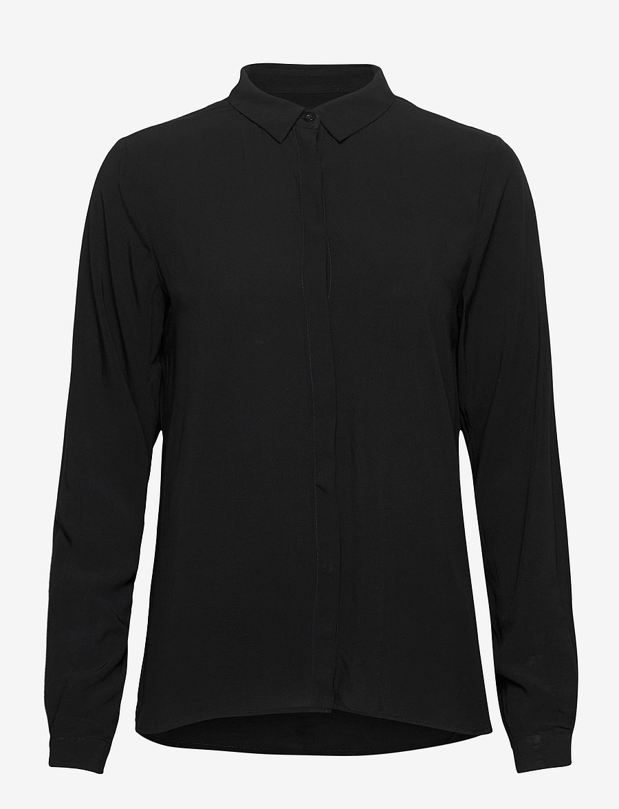 Soft Rebels - SRFreedom LS Shirt - langärmlige hemden - black - 1