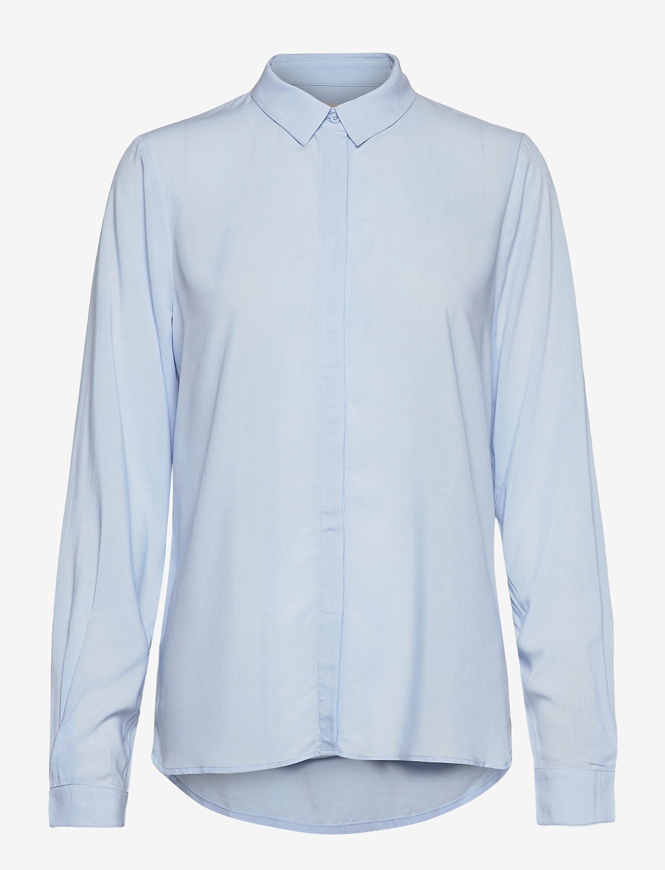 Soft Rebels - SRFreedom LS Shirt - long-sleeved shirts - cashmere blue - 0