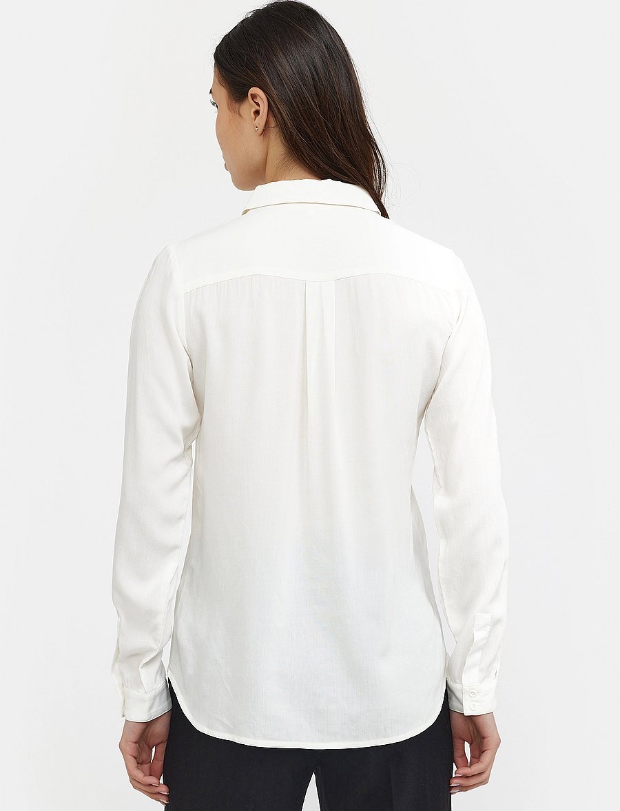 Soft Rebels - SRFreedom LS Shirt - pikkade varrukatega särgid - snow white / off white - 3