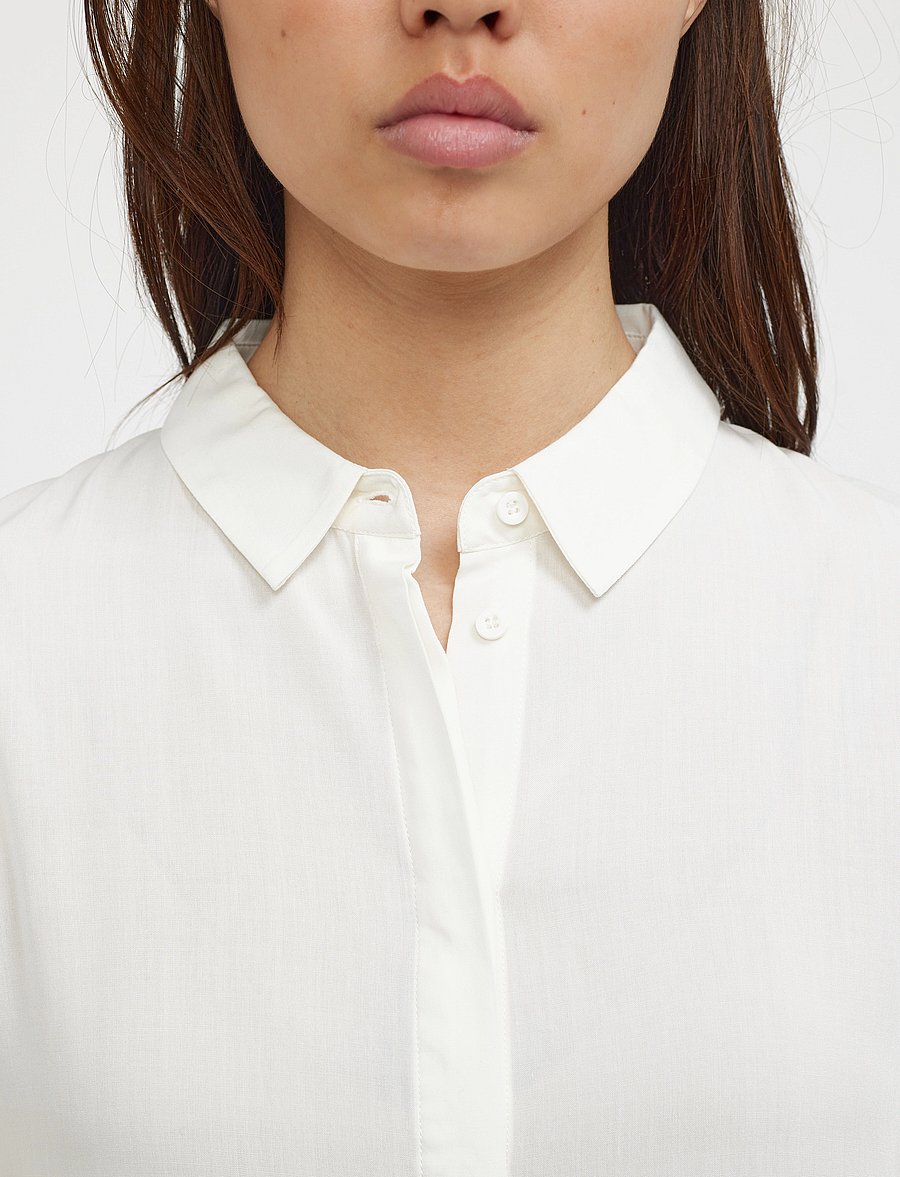 Soft Rebels - SRFreedom LS Shirt - pikkade varrukatega särgid - snow white / off white - 4