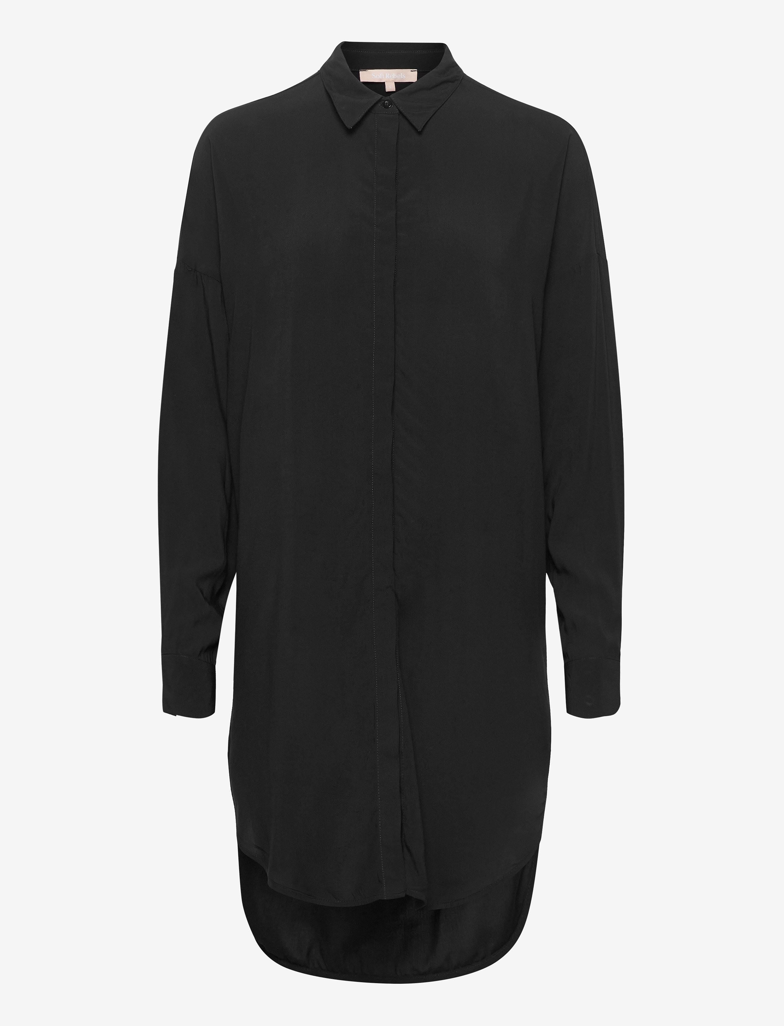 SOFT REBELS Srfreedom Long Shirt Schwarz - S - Damen
