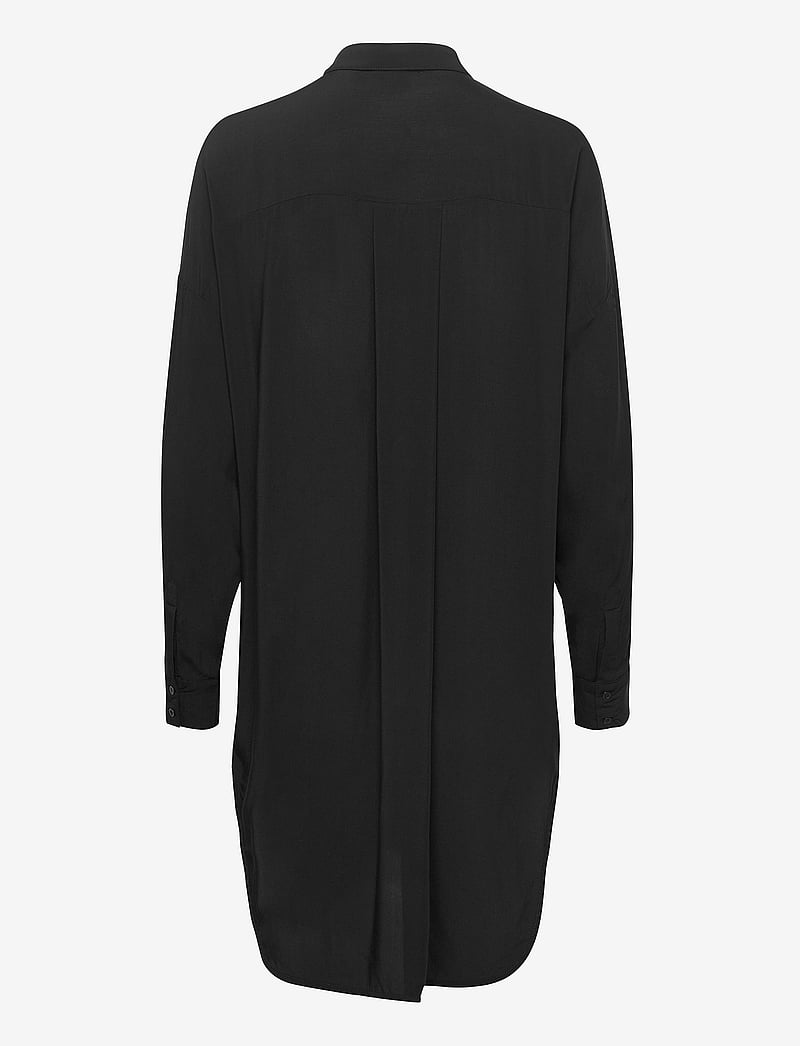 Soft Rebels - SRFreedom Long Shirt - långärmade skjortor - black - 2