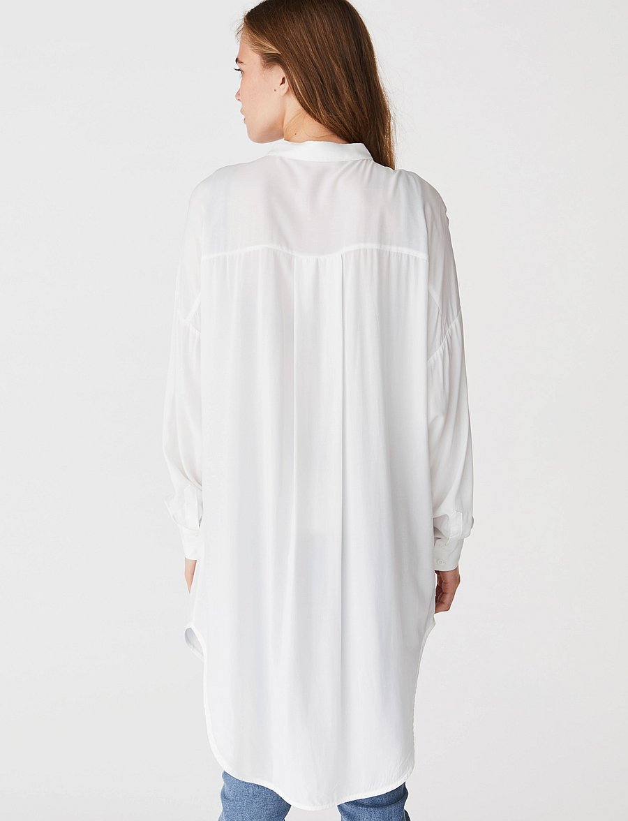 Soft Rebels - SRFreedom Long Shirt - langärmlige hemden - snow white / off white - 3