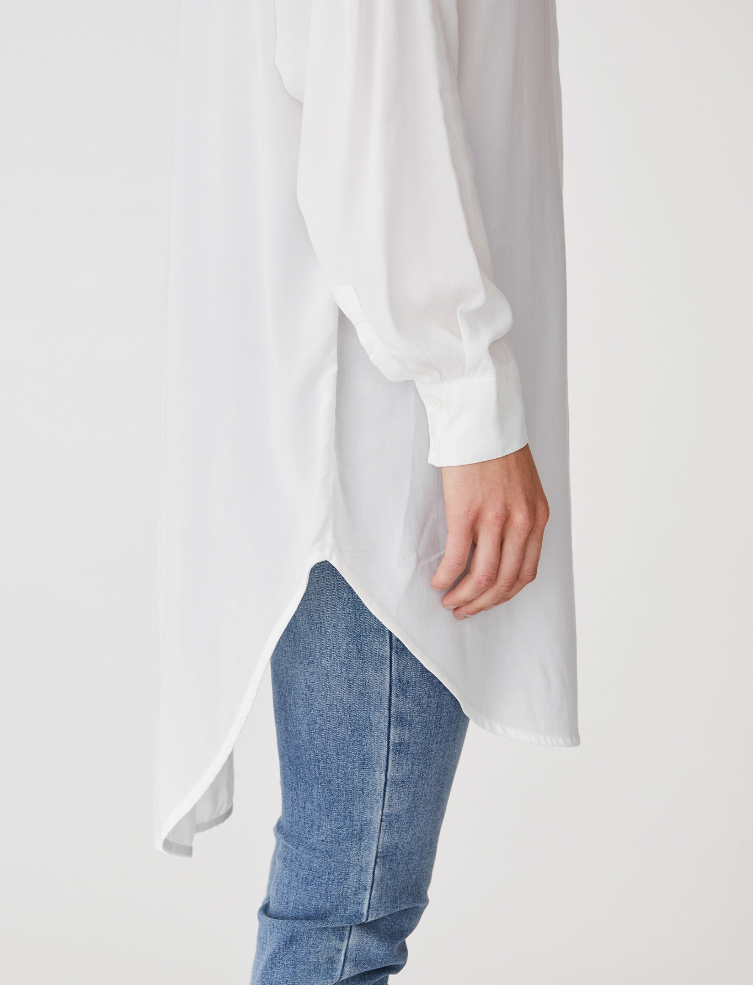 Soft Rebels - SRFreedom Long Shirt - langärmlige hemden - snow white / off white - 4