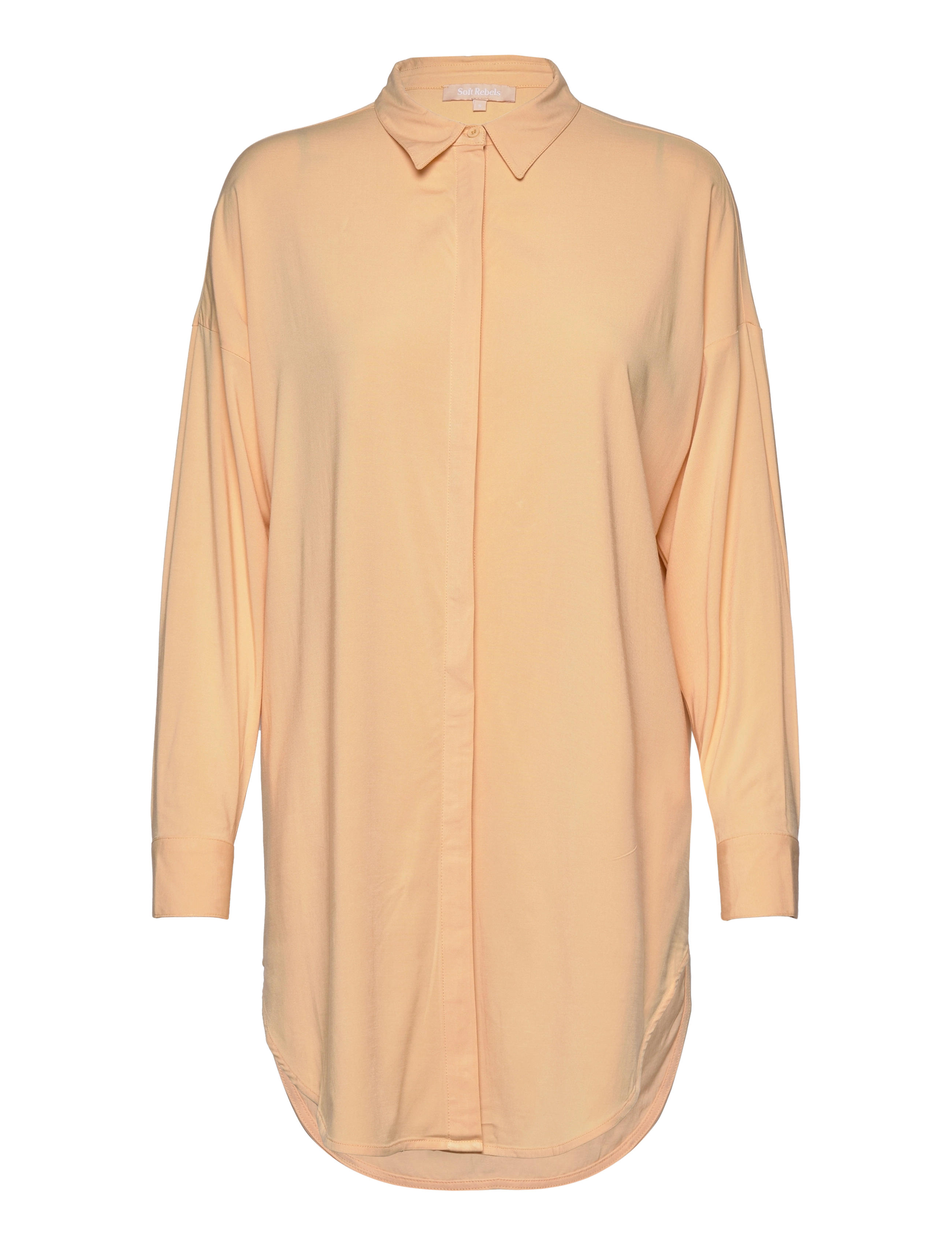 SOFT REBELS Srfreedom Ls Long Shirt Beige - XS - Damen
