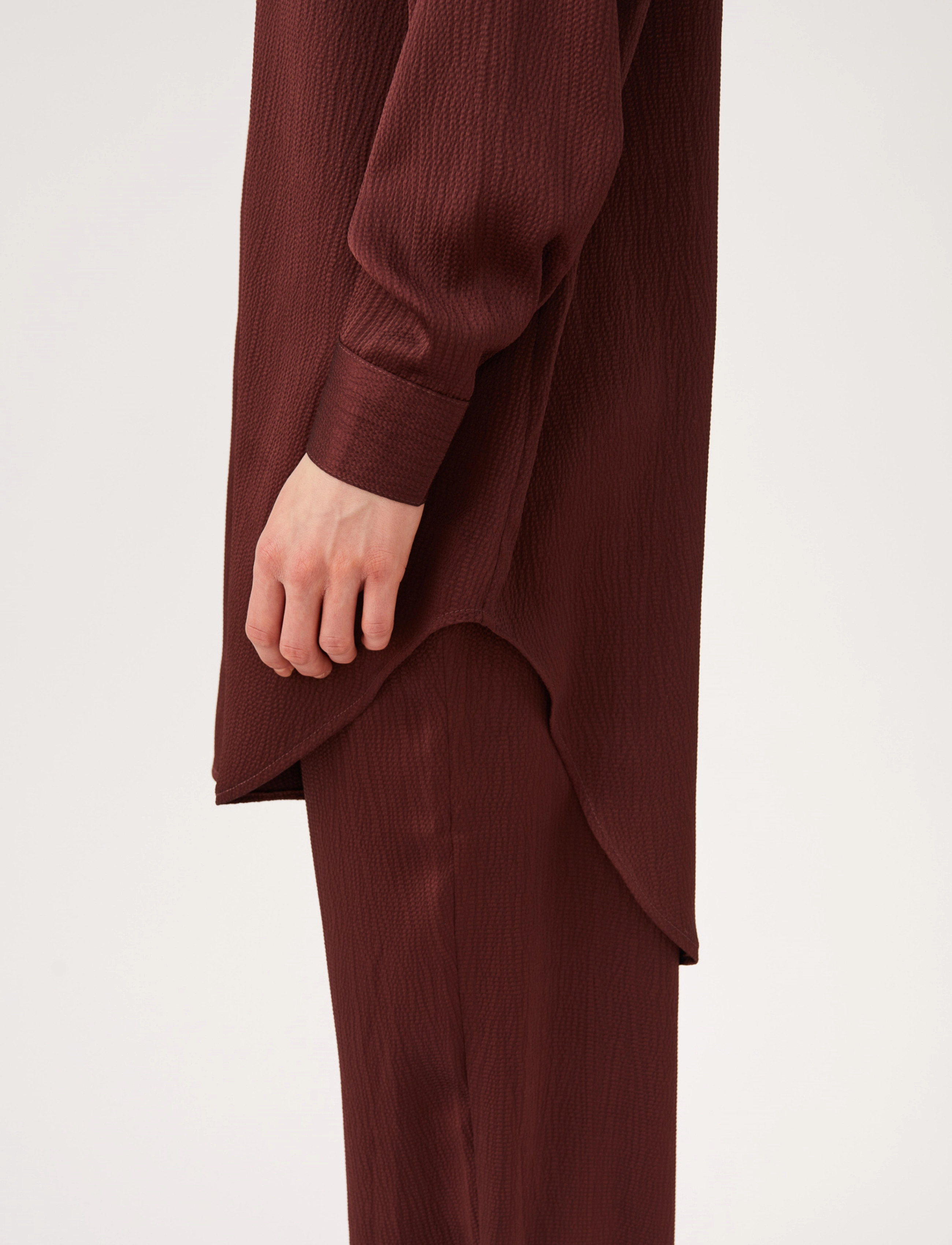 Soft Rebels - SRHarlow LS Long Shirt - decadent chocolate - 4