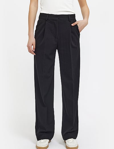 Vilja Midwaist Loose Pant - Grs - Habitbukser