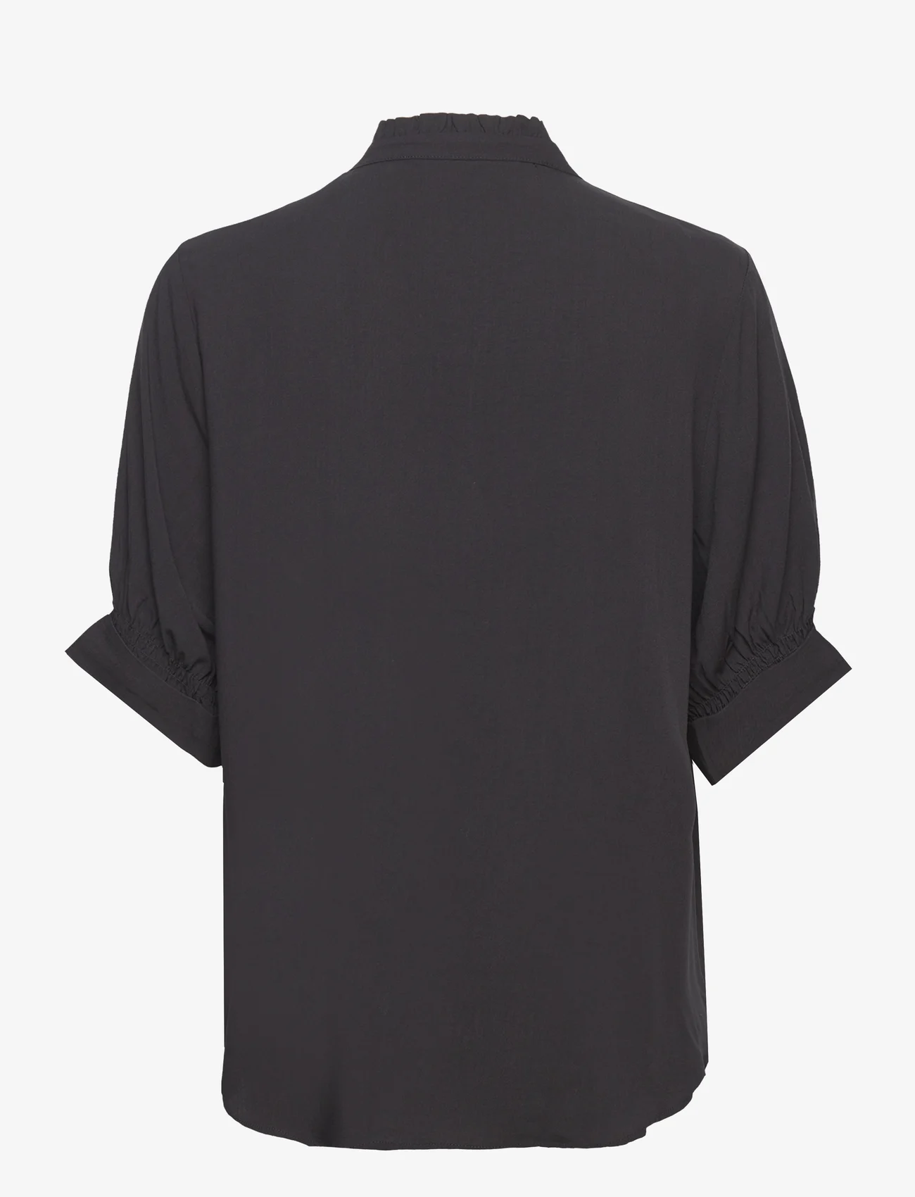 Soft Rebels - SRMatilda 2/4 Blouse - short-sleeved blouses - black - 1